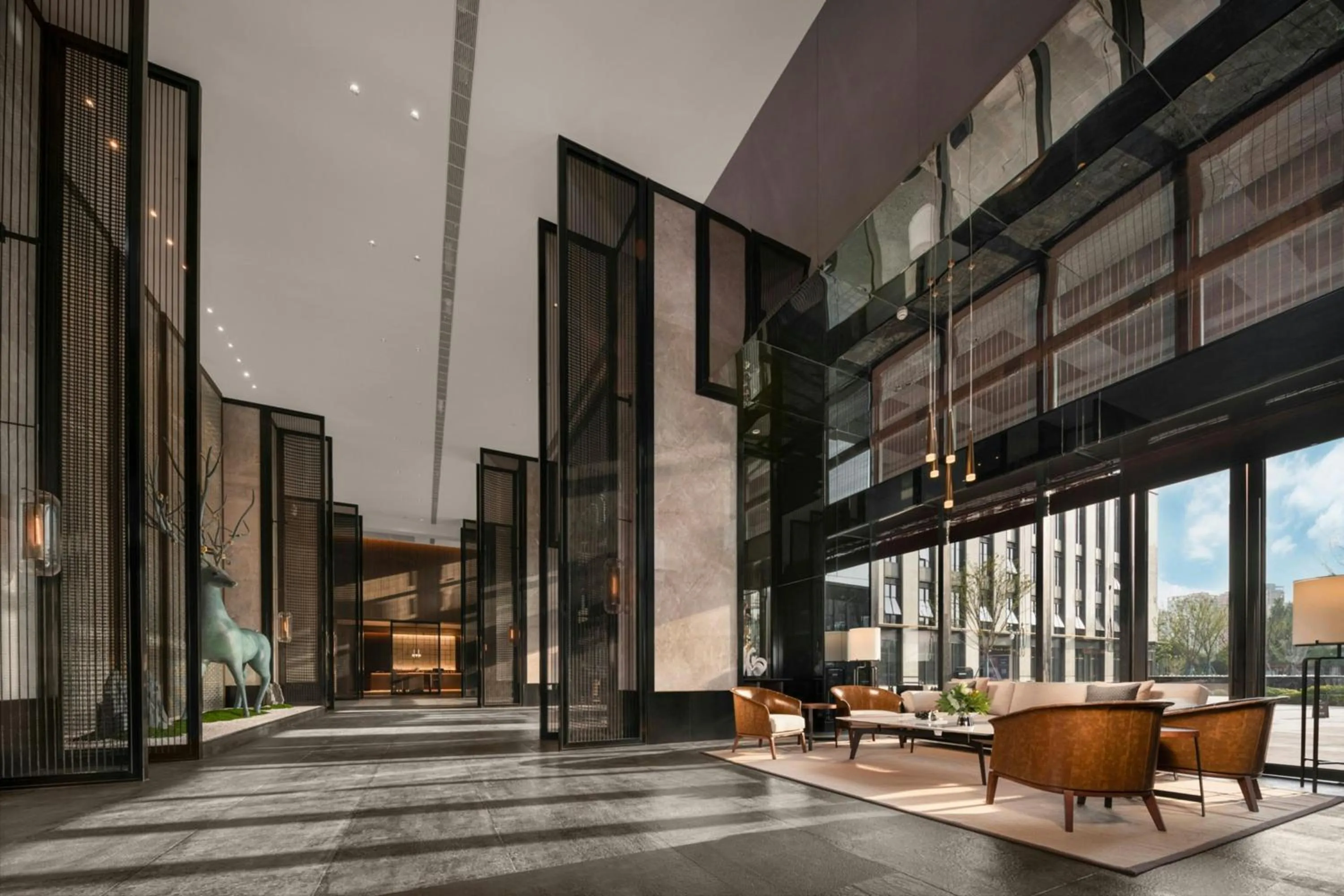 Lobby or reception in Grand New Century Hotel, Wenzhou, A Tribute Portfolio Hotel