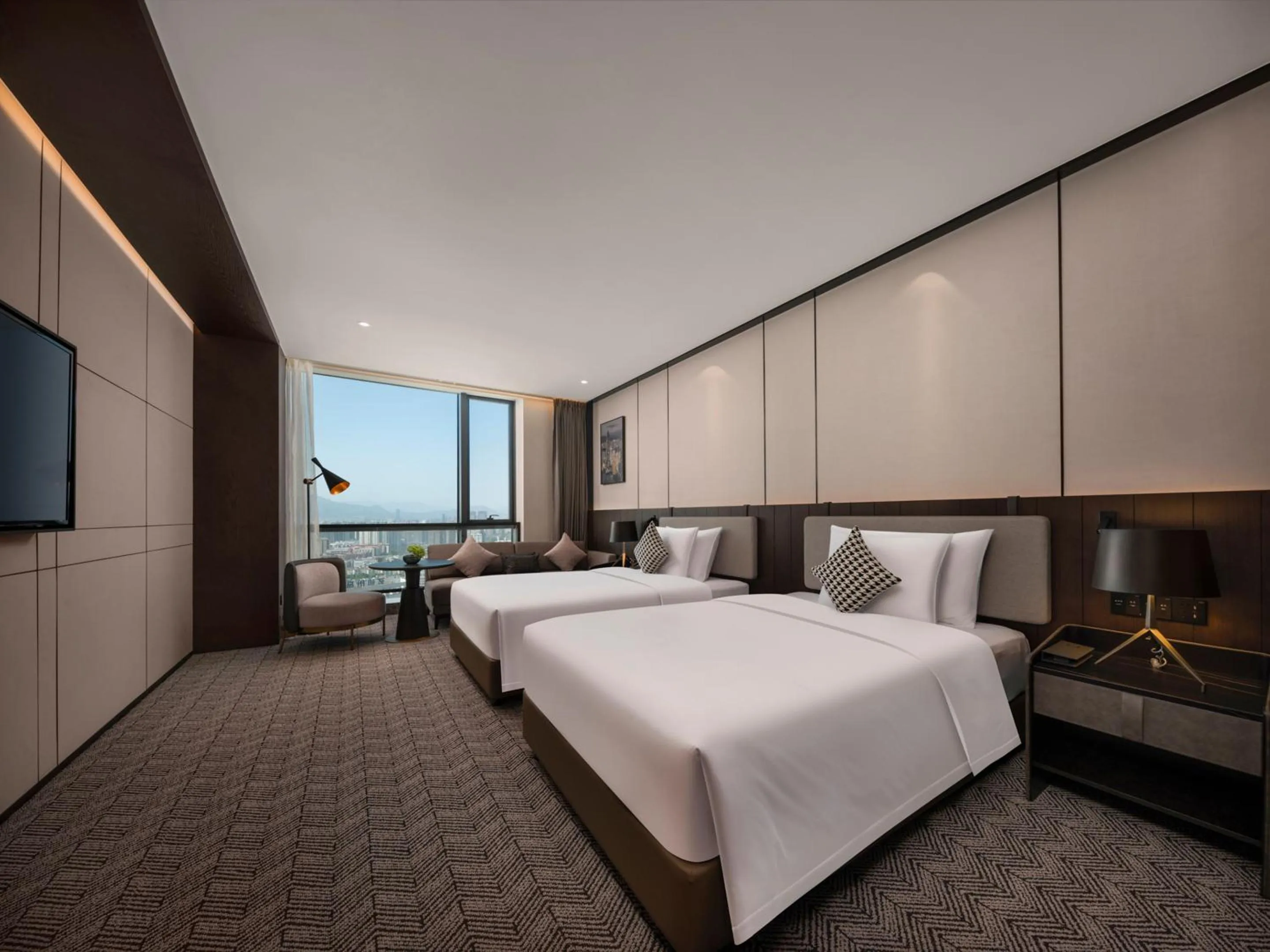 Bedroom, Bed in Grand New Century Hotel Wenzhou