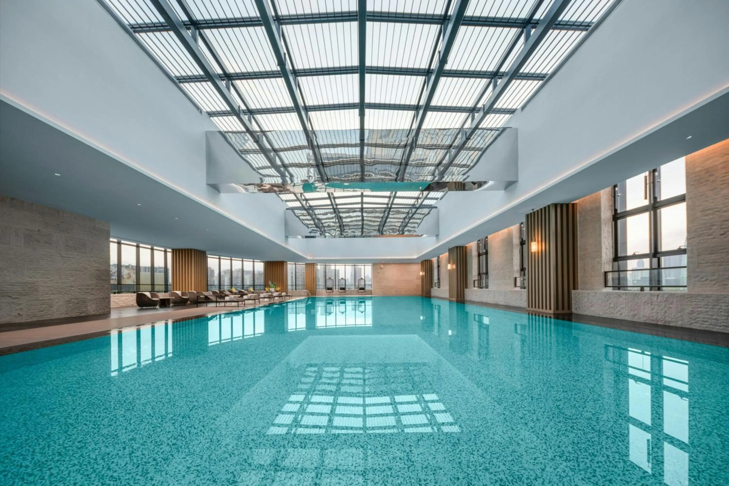 Swimming pool in Grand New Century Hotel, Wenzhou, A Tribute Portfolio Hotel