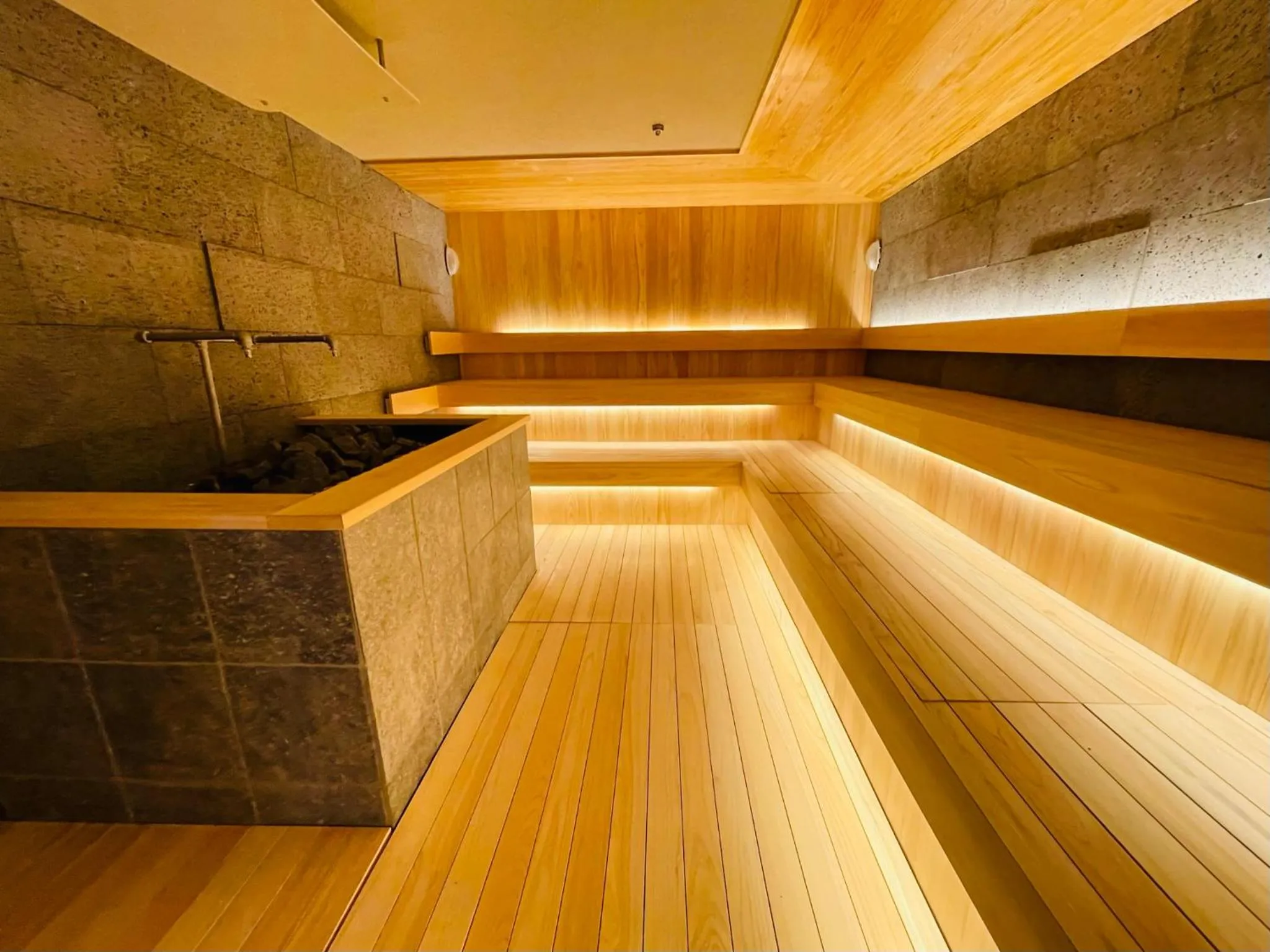Sauna in SPABLIC INN - Capsule Hatago Akasaka