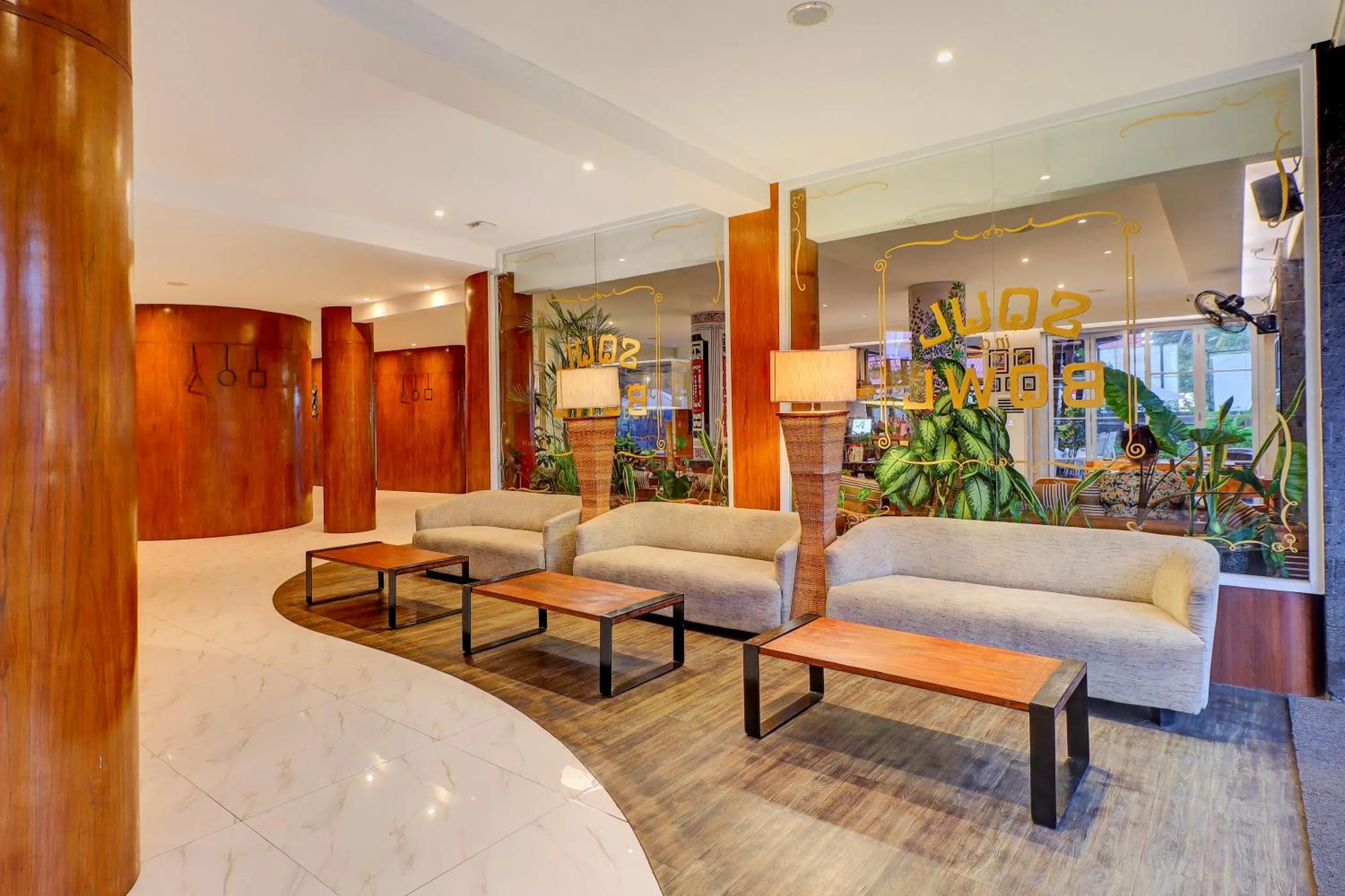 Seating area in Palette Signature Hotel