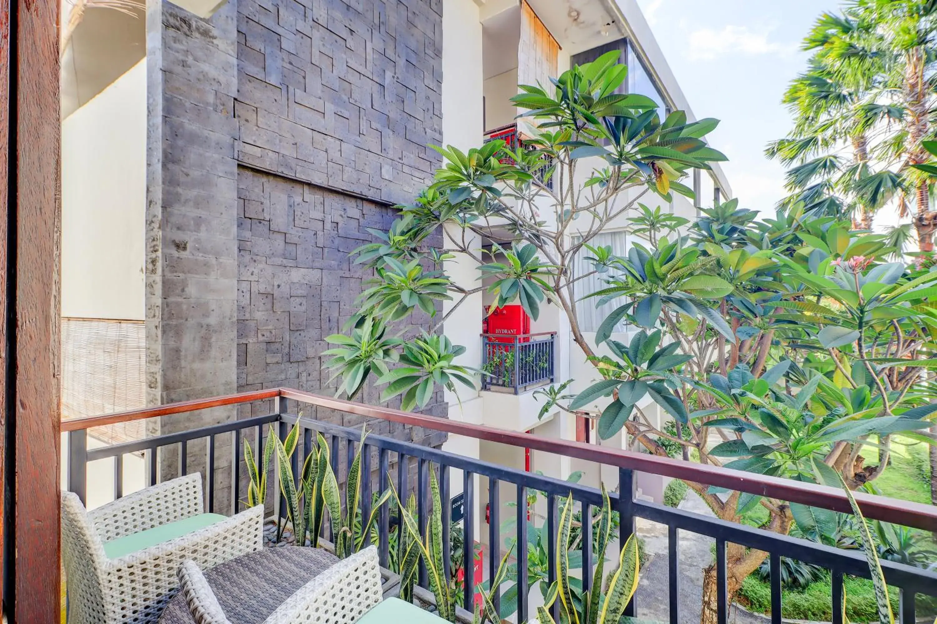 Garden view in Palette Signature Hotel Garden view in Palette Signature Hotel