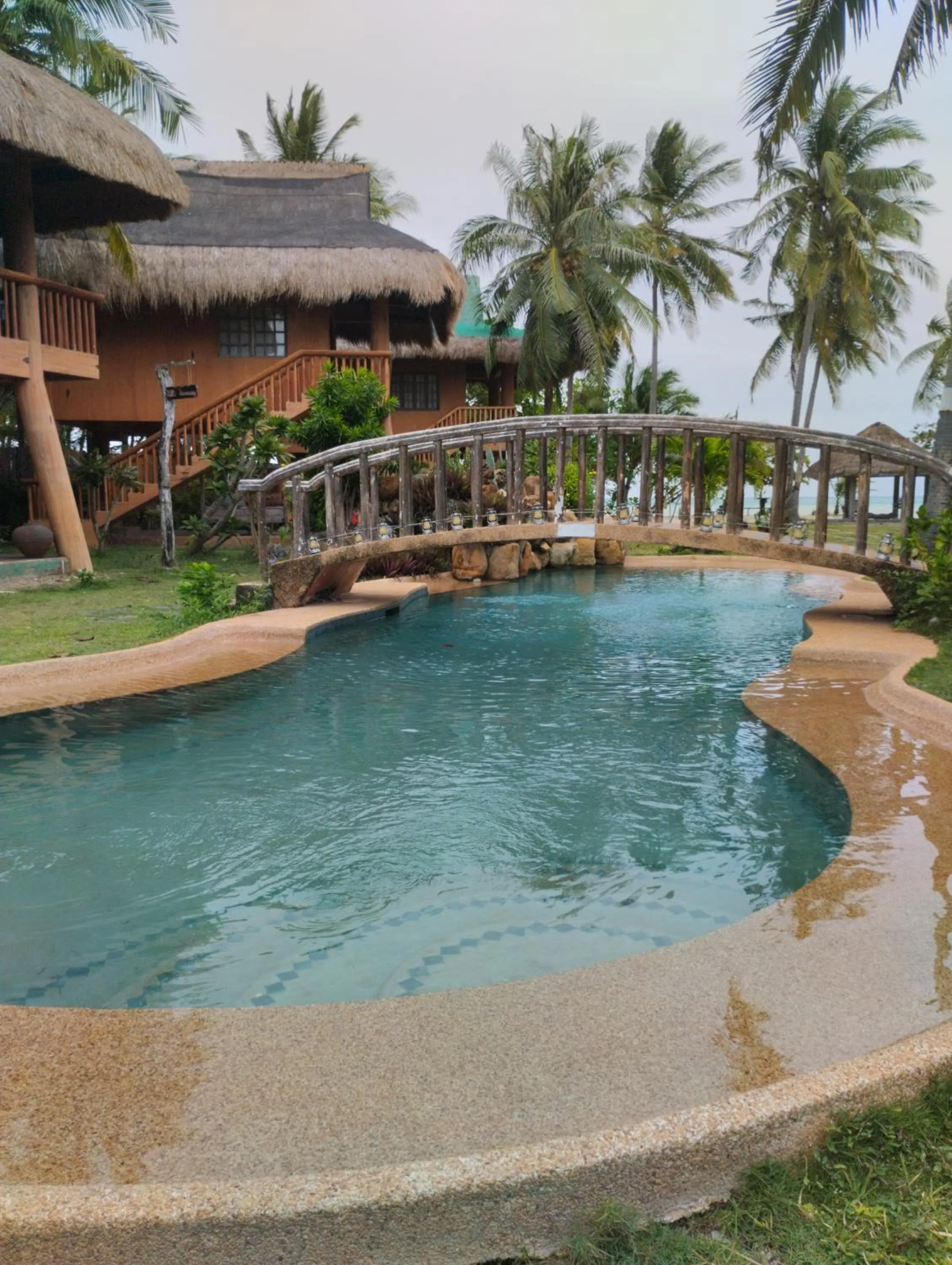 Swimming pool in Hoyohoy Villas Resort, Inc.