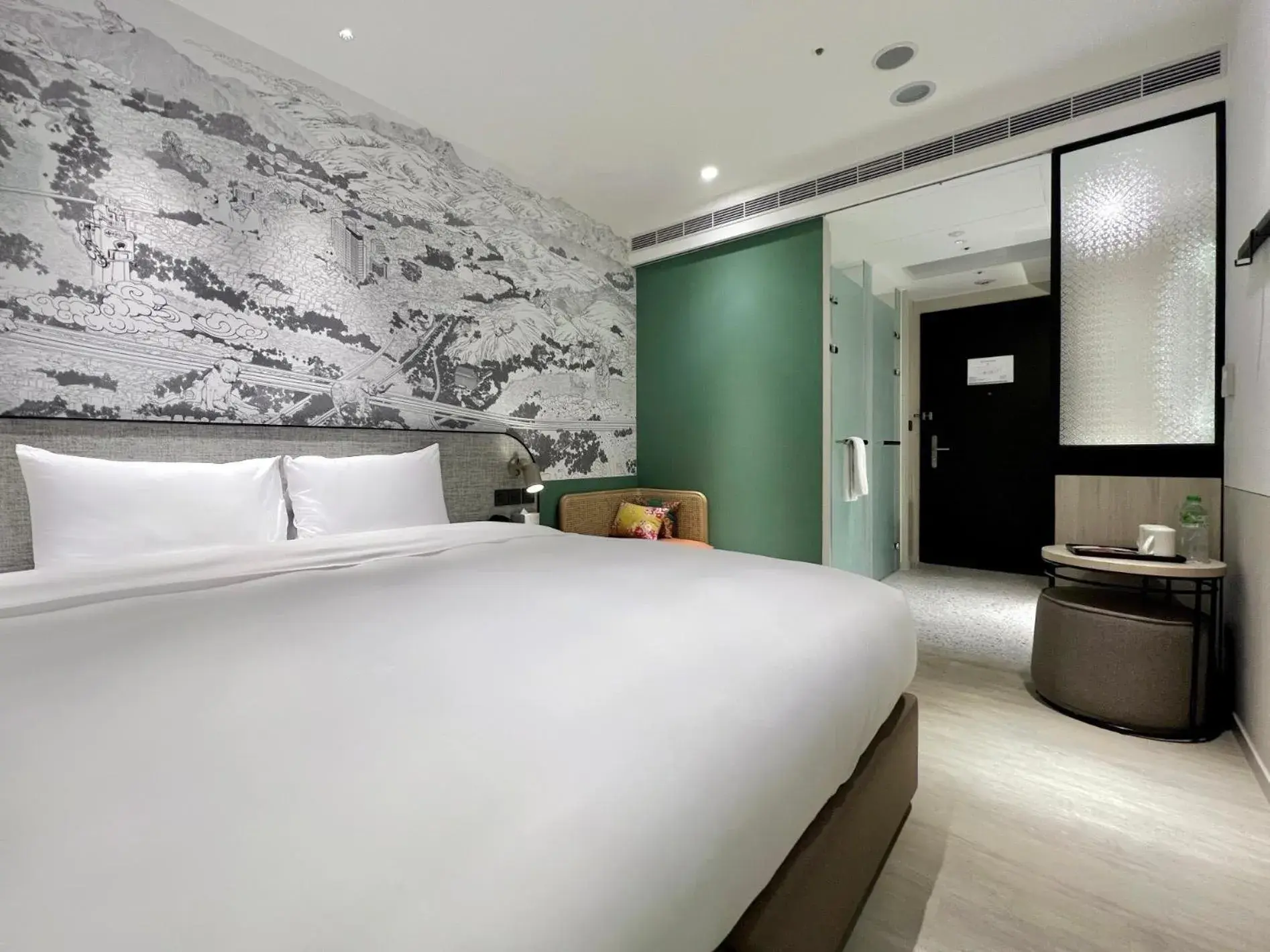 Photo of the whole room, Bed in Boutech JianTan Hotel Photo of the whole room, Bed in Boutech JianTan Hotel