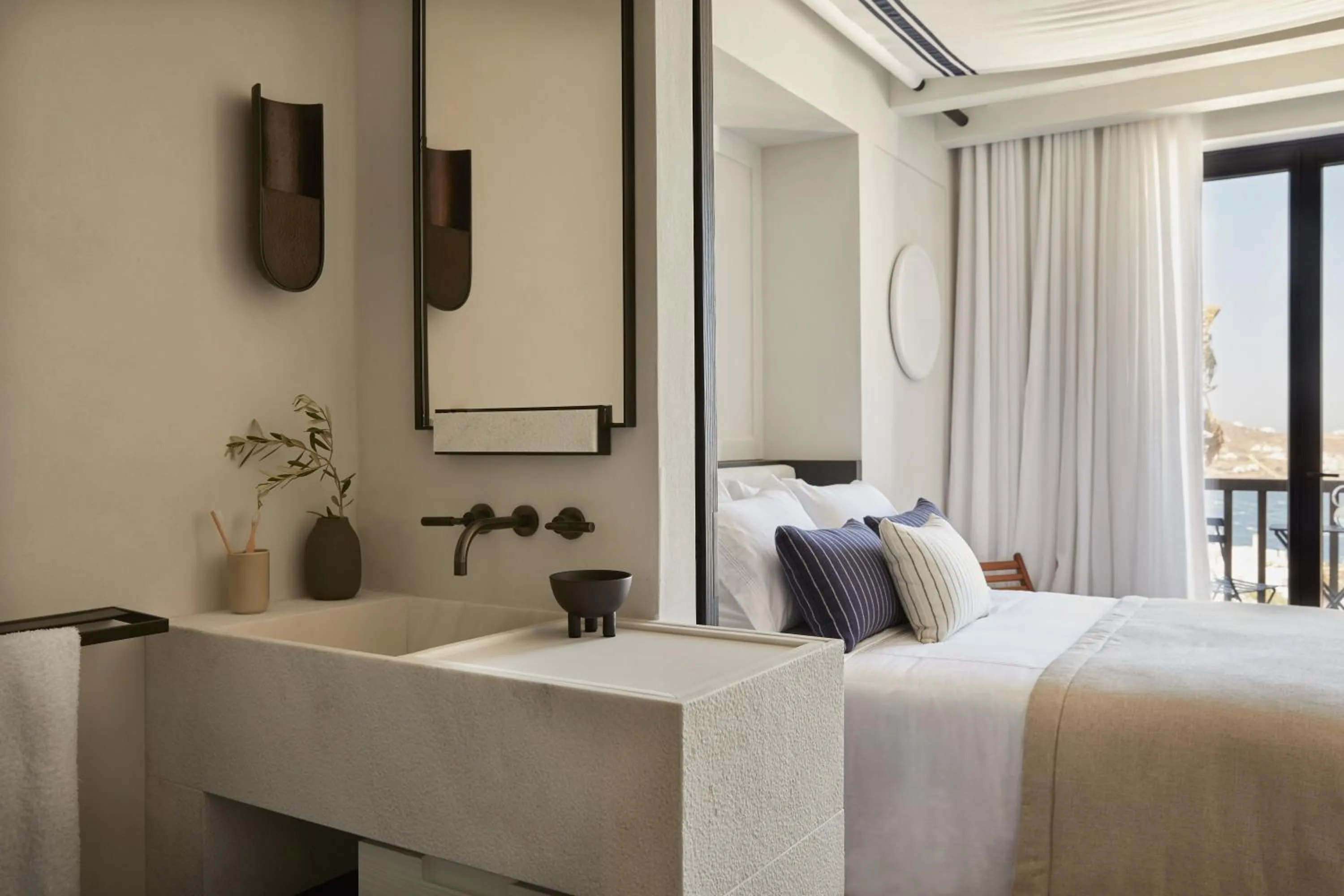 Bedroom, Bed in Anandes Hotel