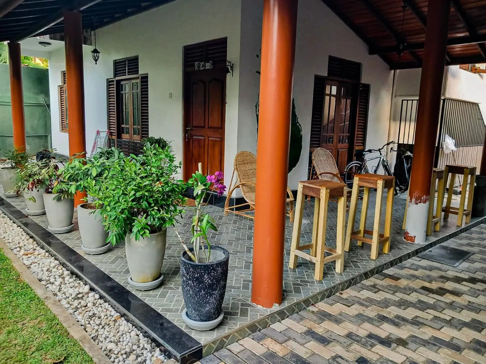 Seating area in Serendip Villa Holiday Home Talalla Sri Lanka