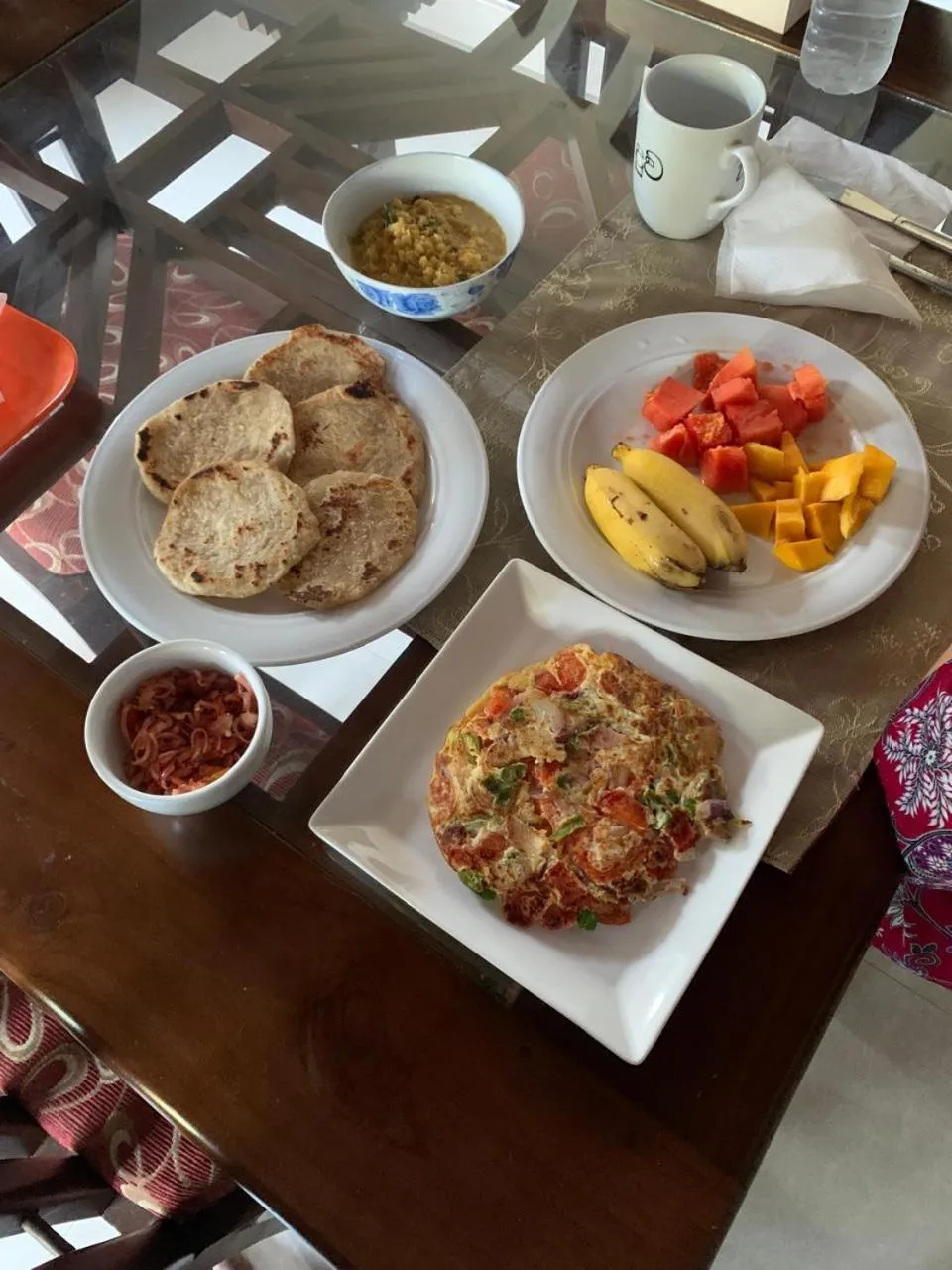 Breakfast in Serendip Villa Holiday Home Talalla Sri Lanka