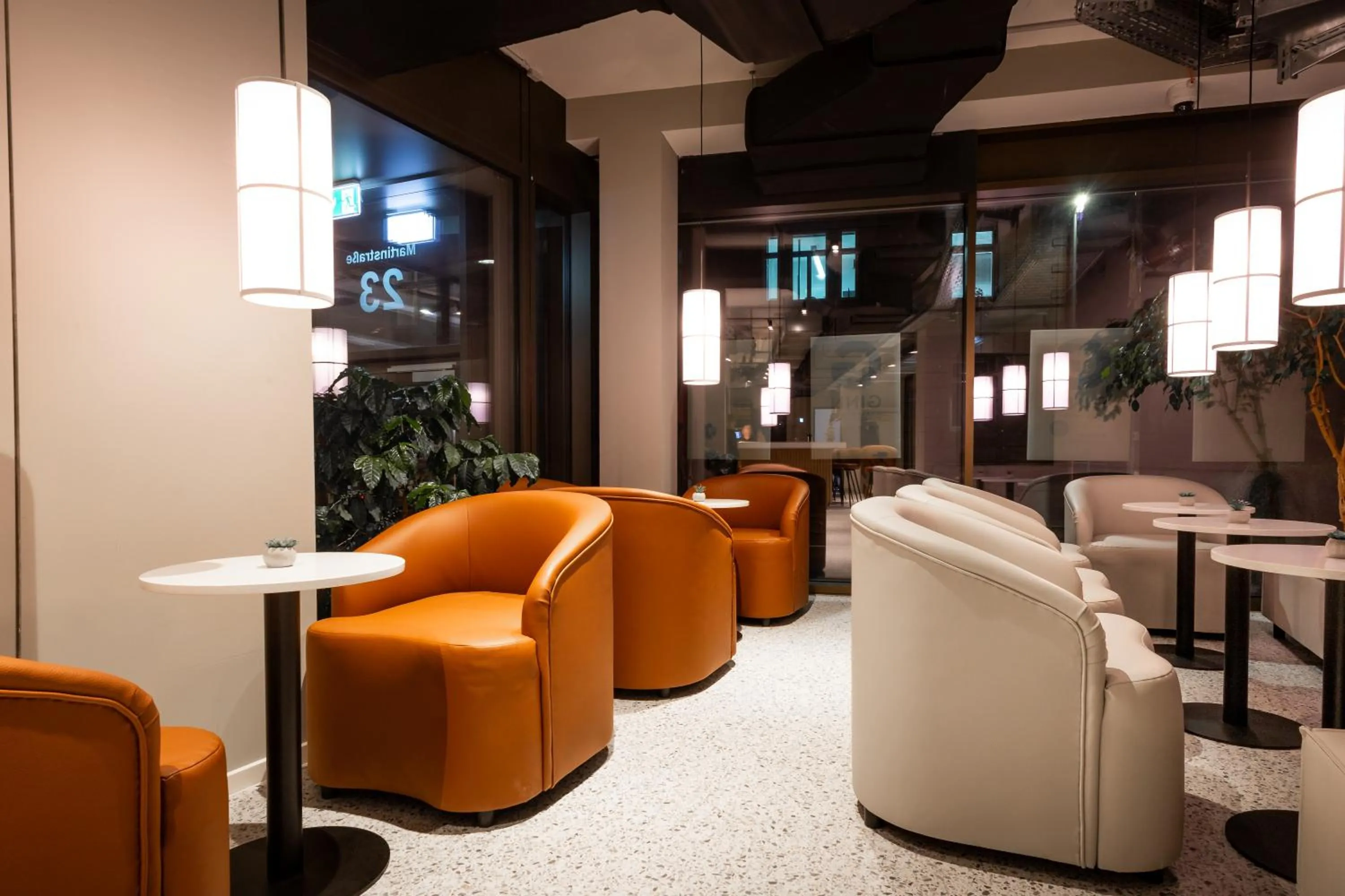 Lobby or reception in GINN Apartment-Hotel Stuttgart-Esslingen