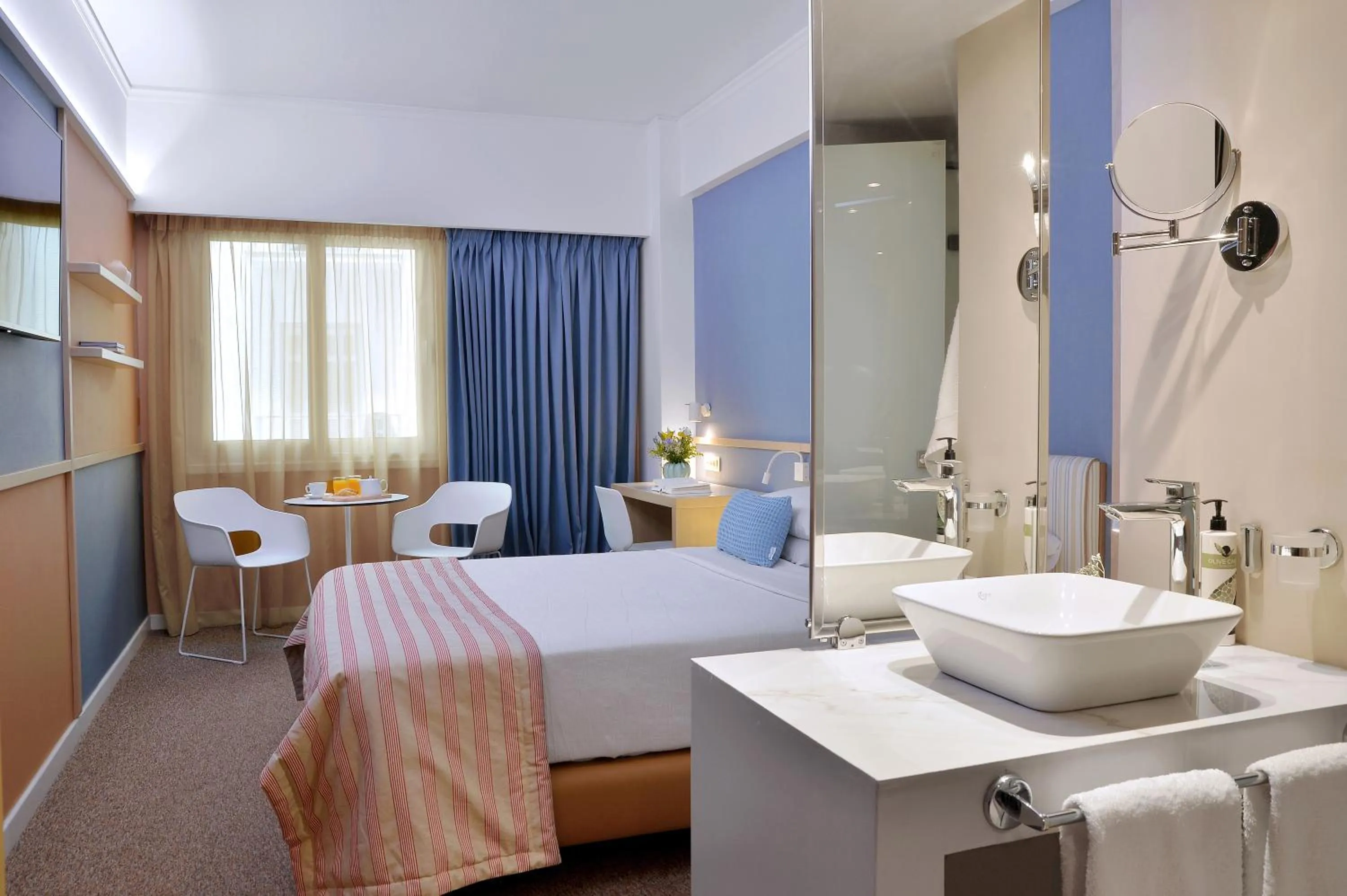 Bedroom in Airotel Alexandros