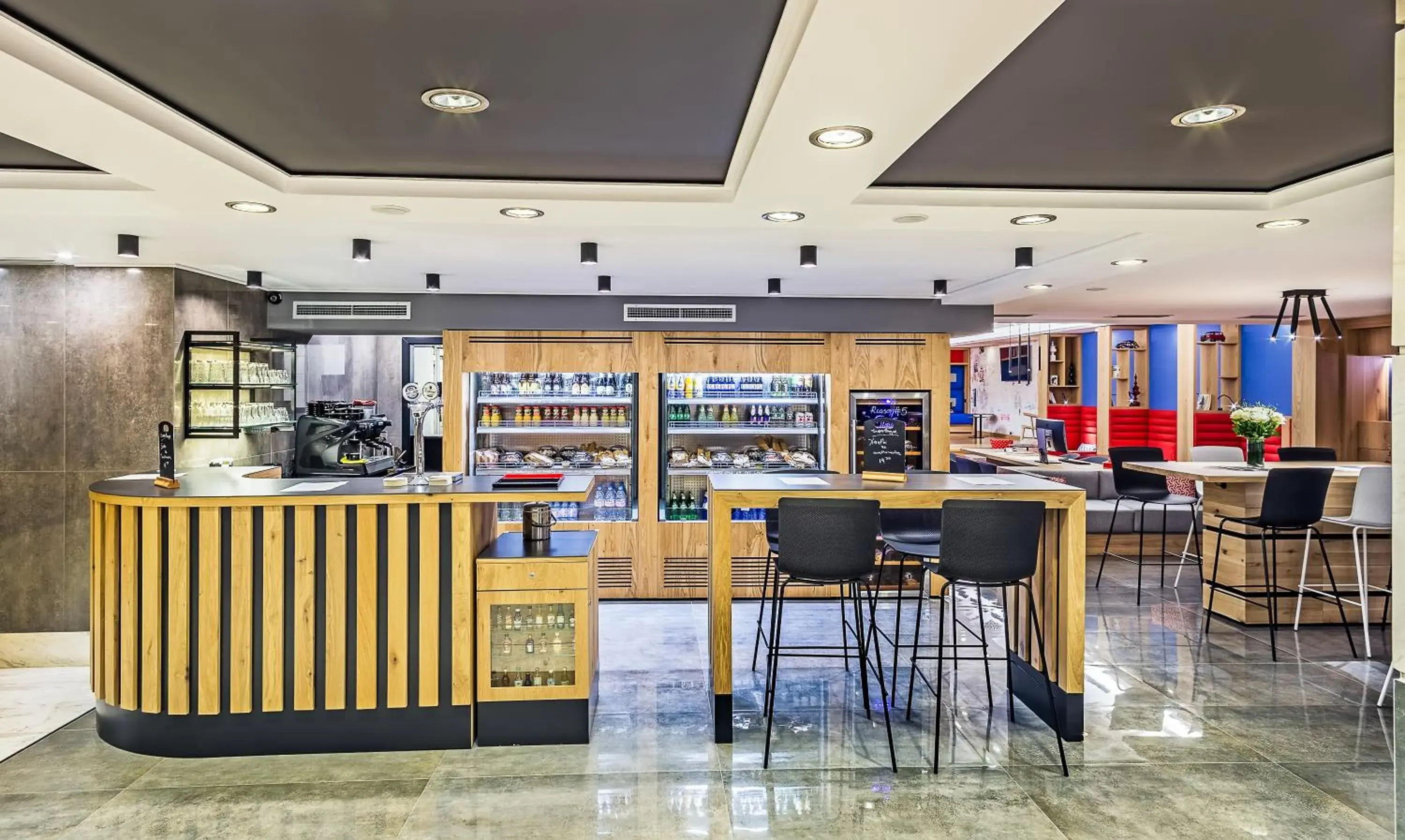 Lounge or bar in Airotel Alexandros Lounge or bar in Airotel Alexandros