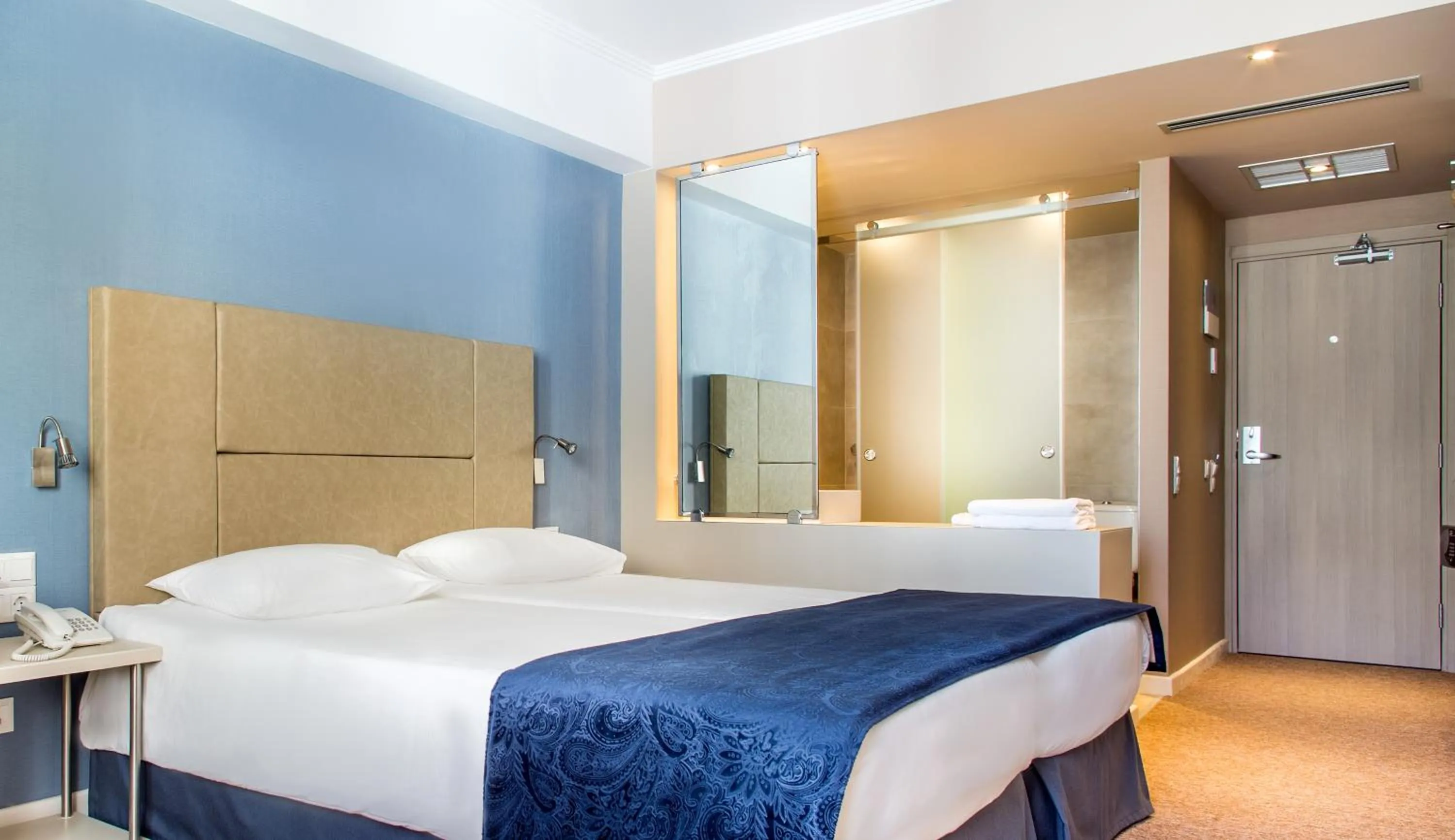 Bedroom, Bed in Airotel Alexandros