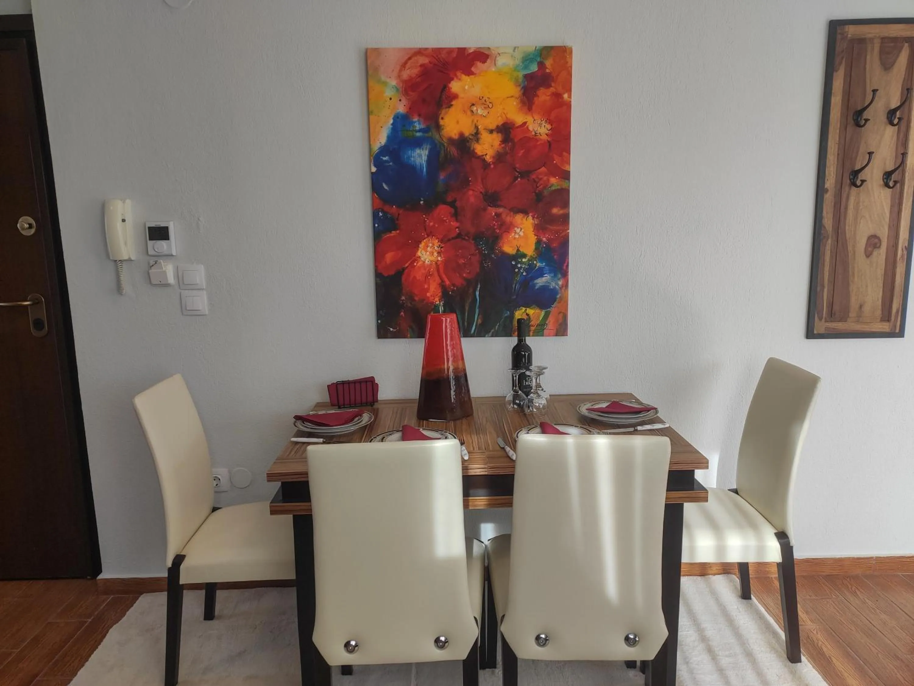 Dining area in Kashmir Luxury Apartments