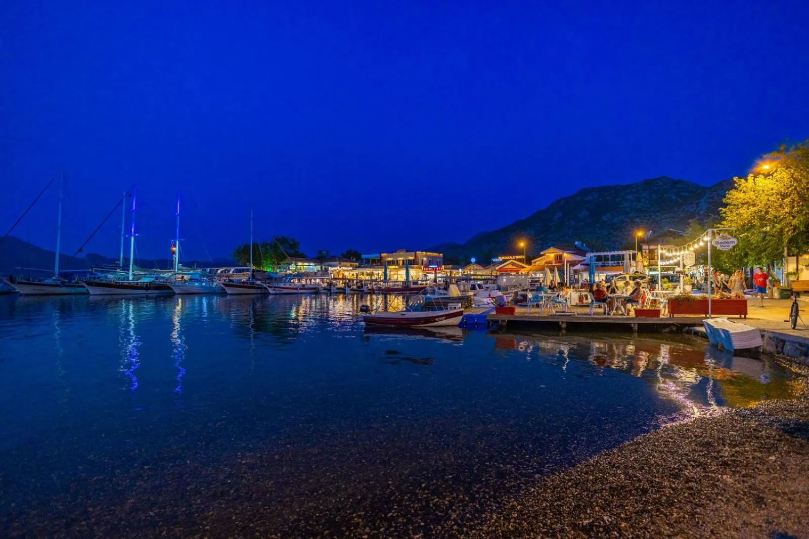 Sea view in Base Selimiye
