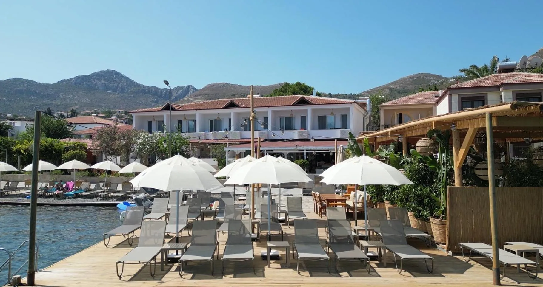 Beach in Base Selimiye