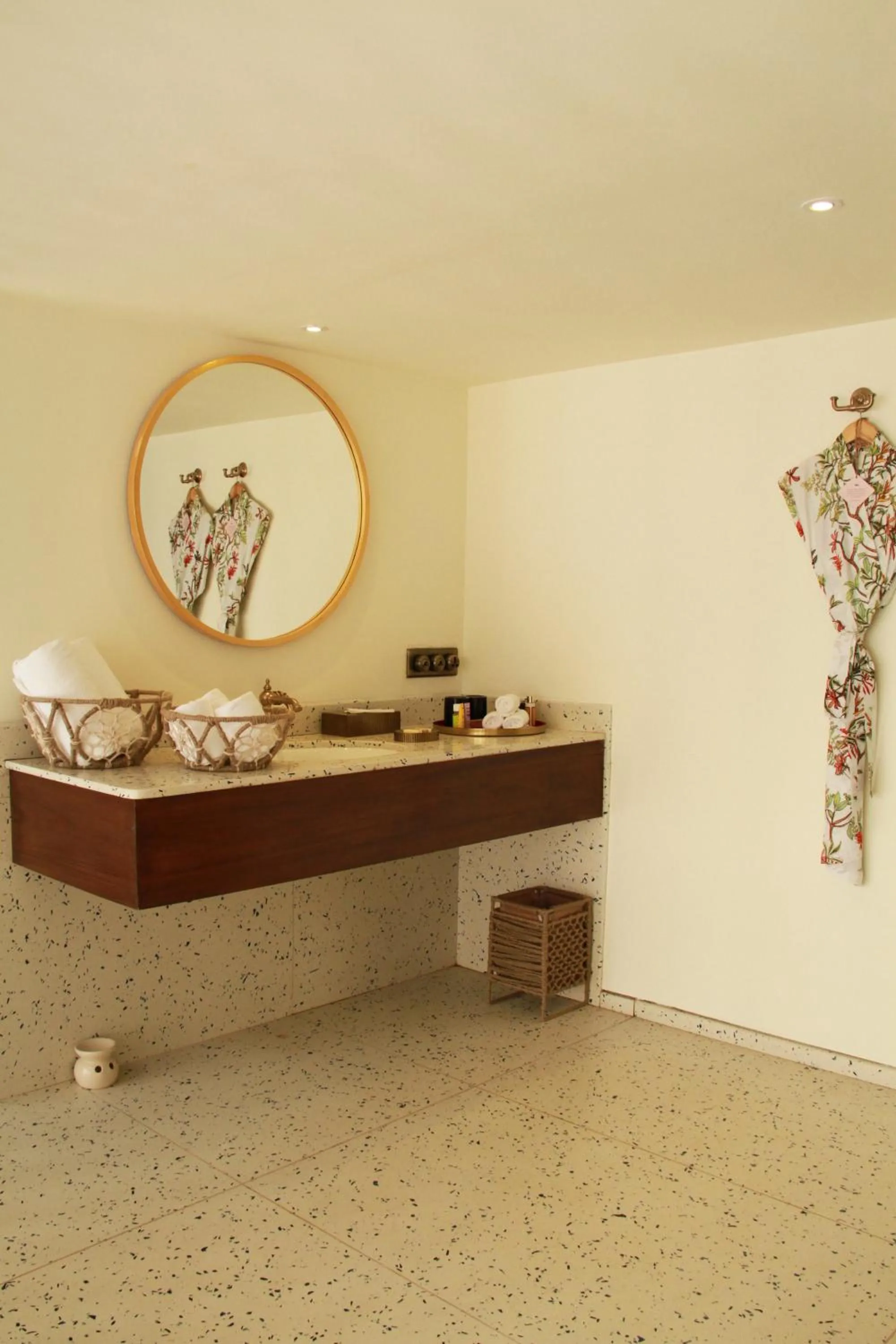 Bathroom in The Postcard on the Arabian Sea, Maravanthe Beach