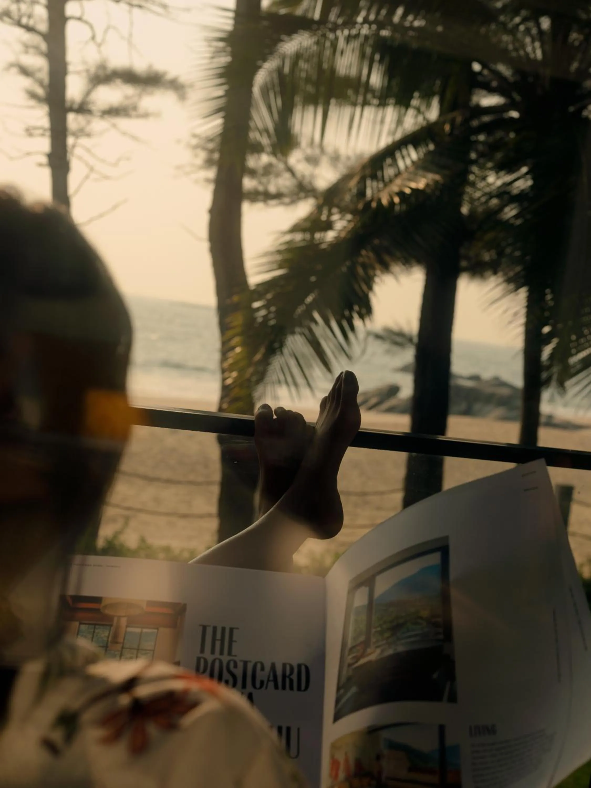 Balcony/Terrace in The Postcard on the Arabian Sea, Maravanthe Beach