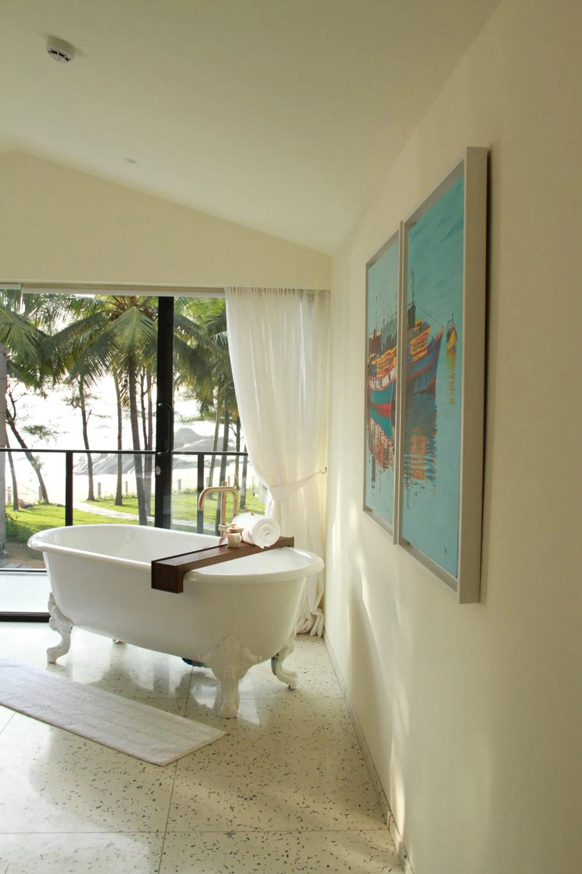 Bedroom in The Postcard on the Arabian Sea, Maravanthe Beach