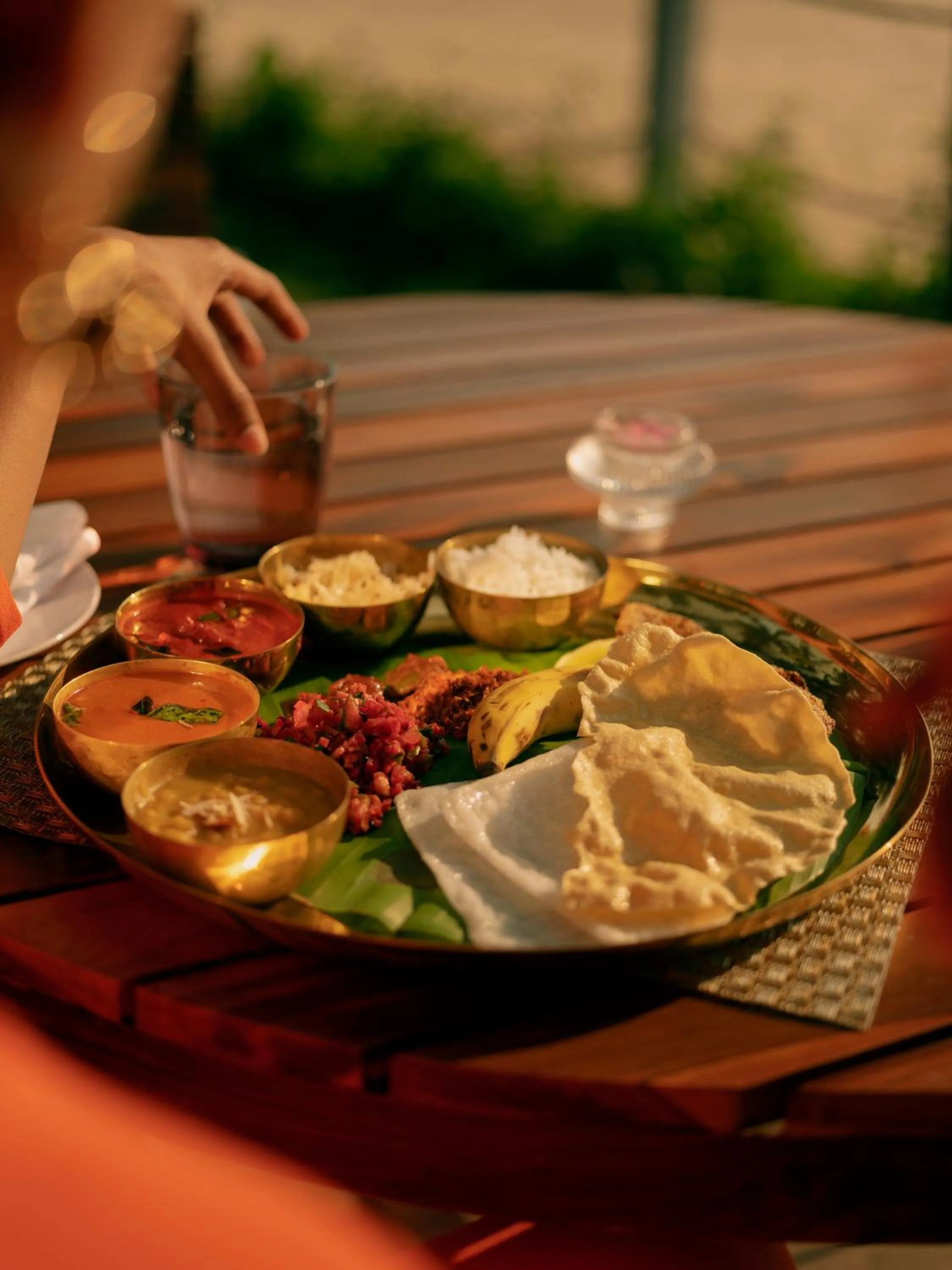 Restaurant/places to eat in The Postcard on the Arabian Sea, Maravanthe Beach