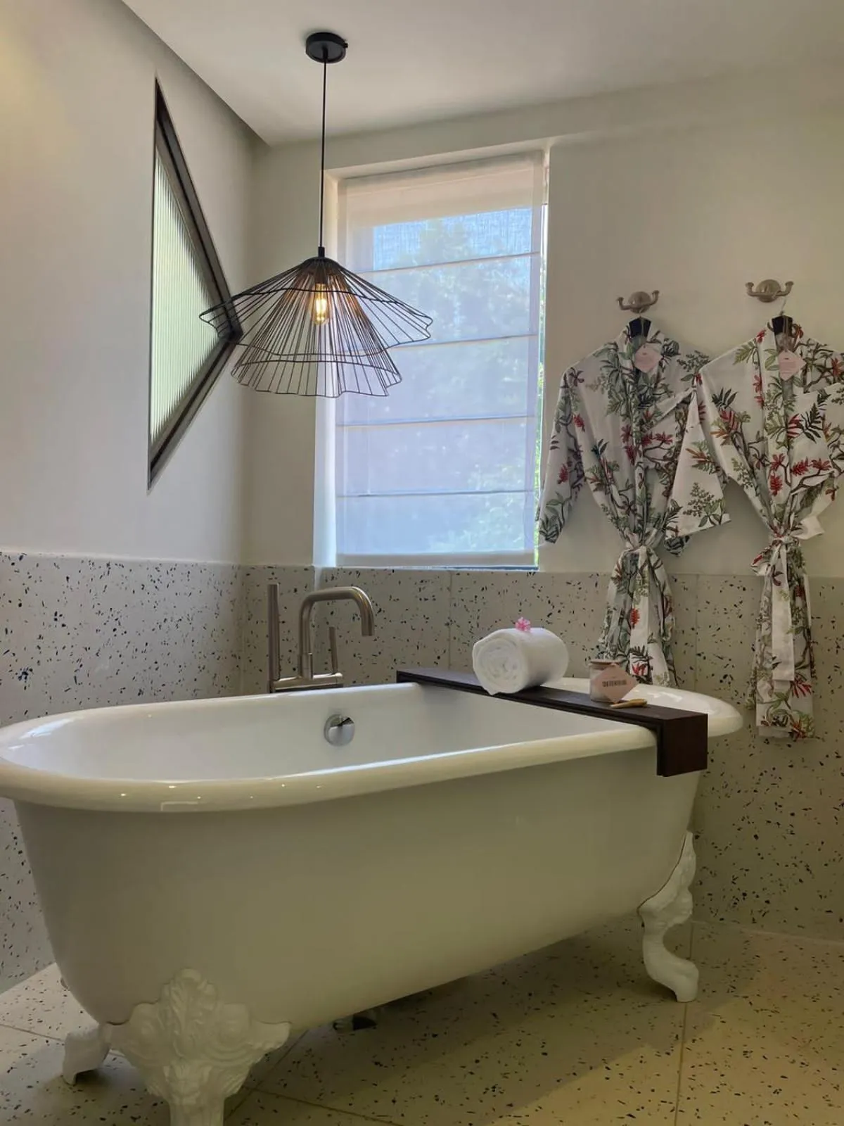 Bathroom in The Postcard on the Arabian Sea, Maravanthe Beach