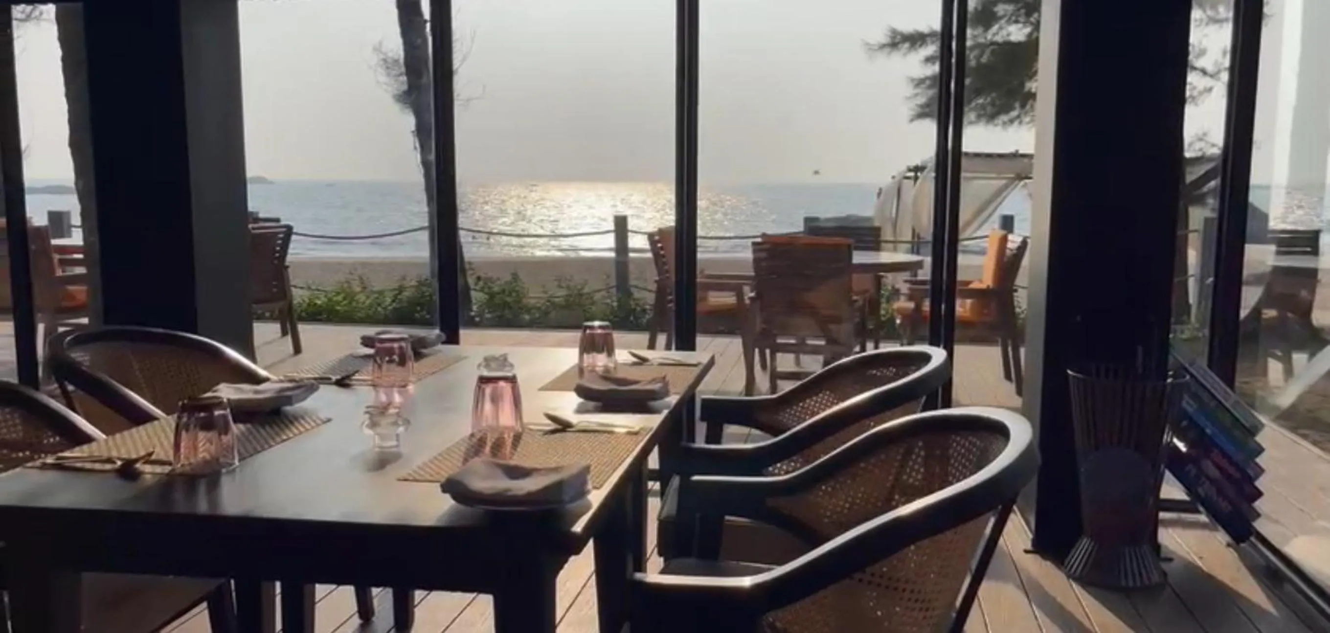 Patio in The Postcard on the Arabian Sea, Maravanthe Beach