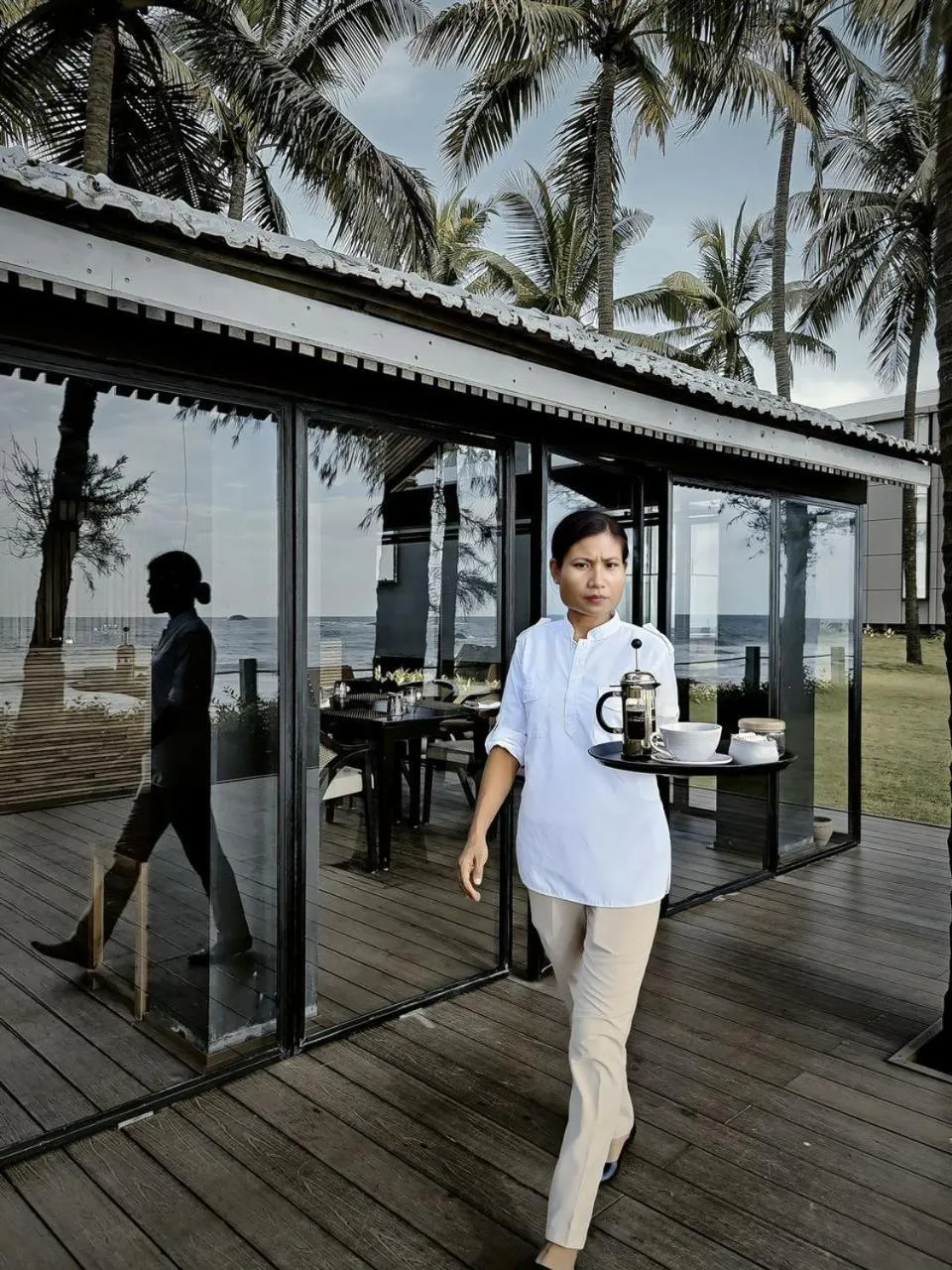 Restaurant/places to eat in The Postcard on the Arabian Sea, Maravanthe Beach