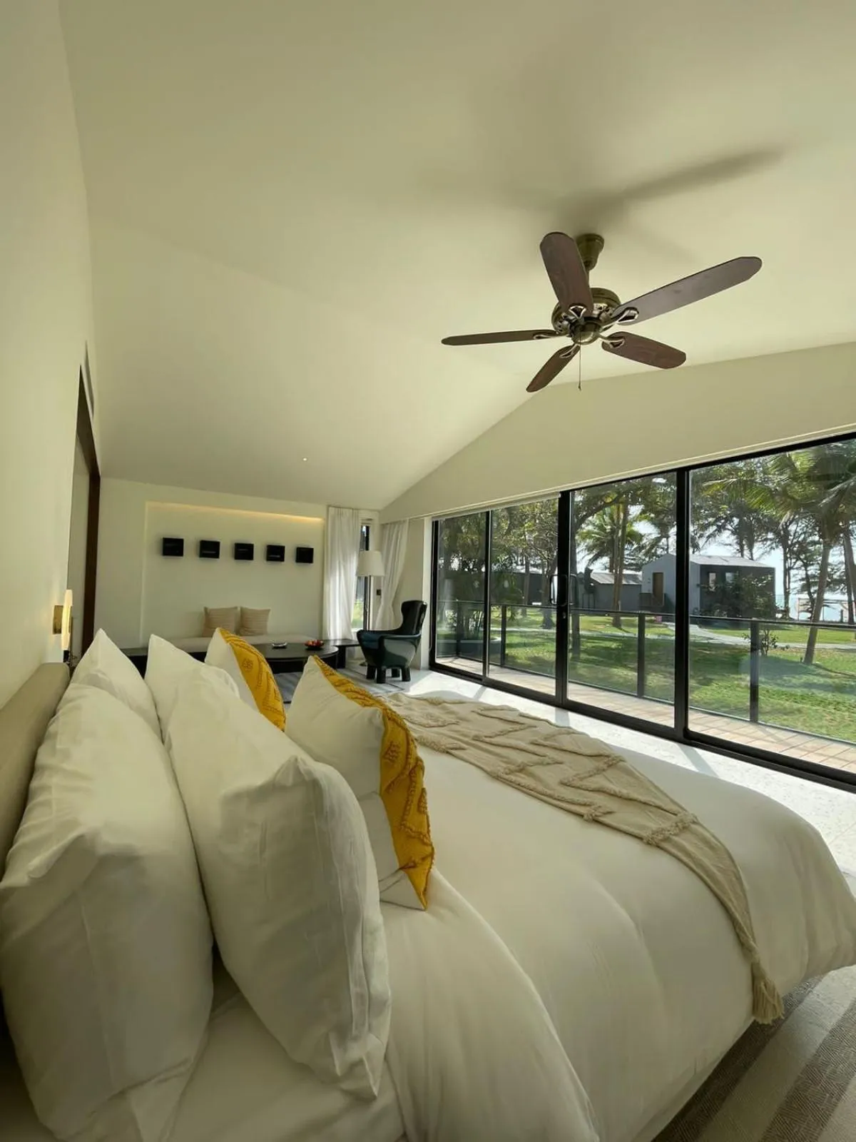 Bed in The Postcard on the Arabian Sea, Maravanthe Beach
