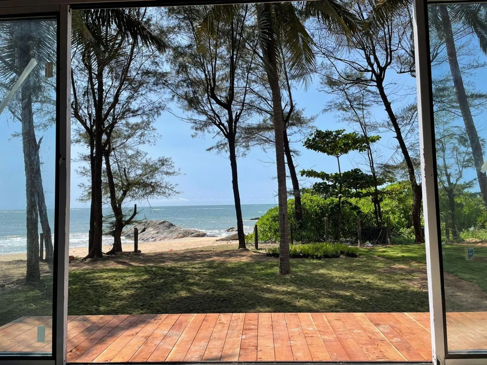 Garden in The Postcard on the Arabian Sea, Maravanthe Beach