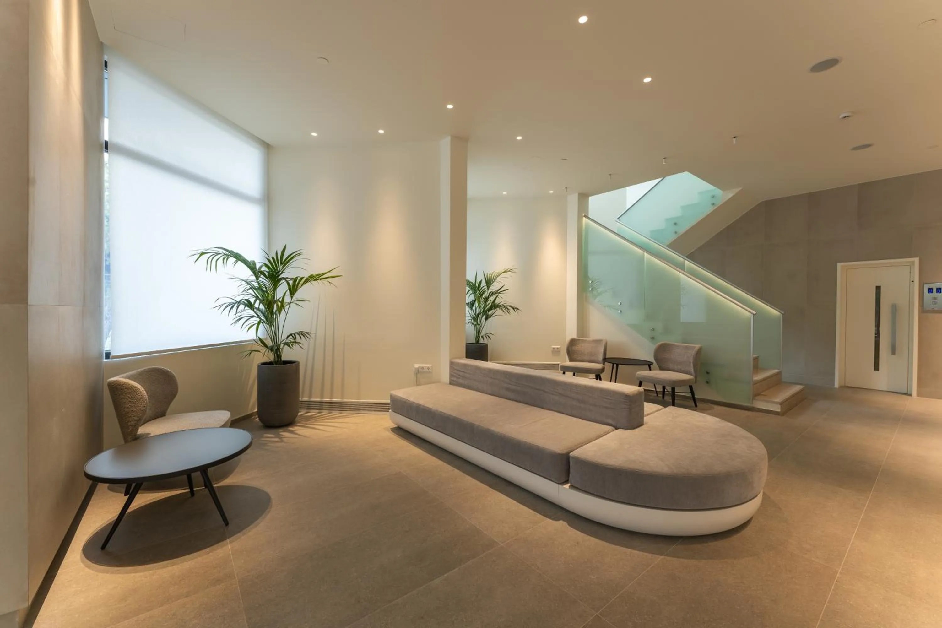 Seating area in Emmantina Hotel