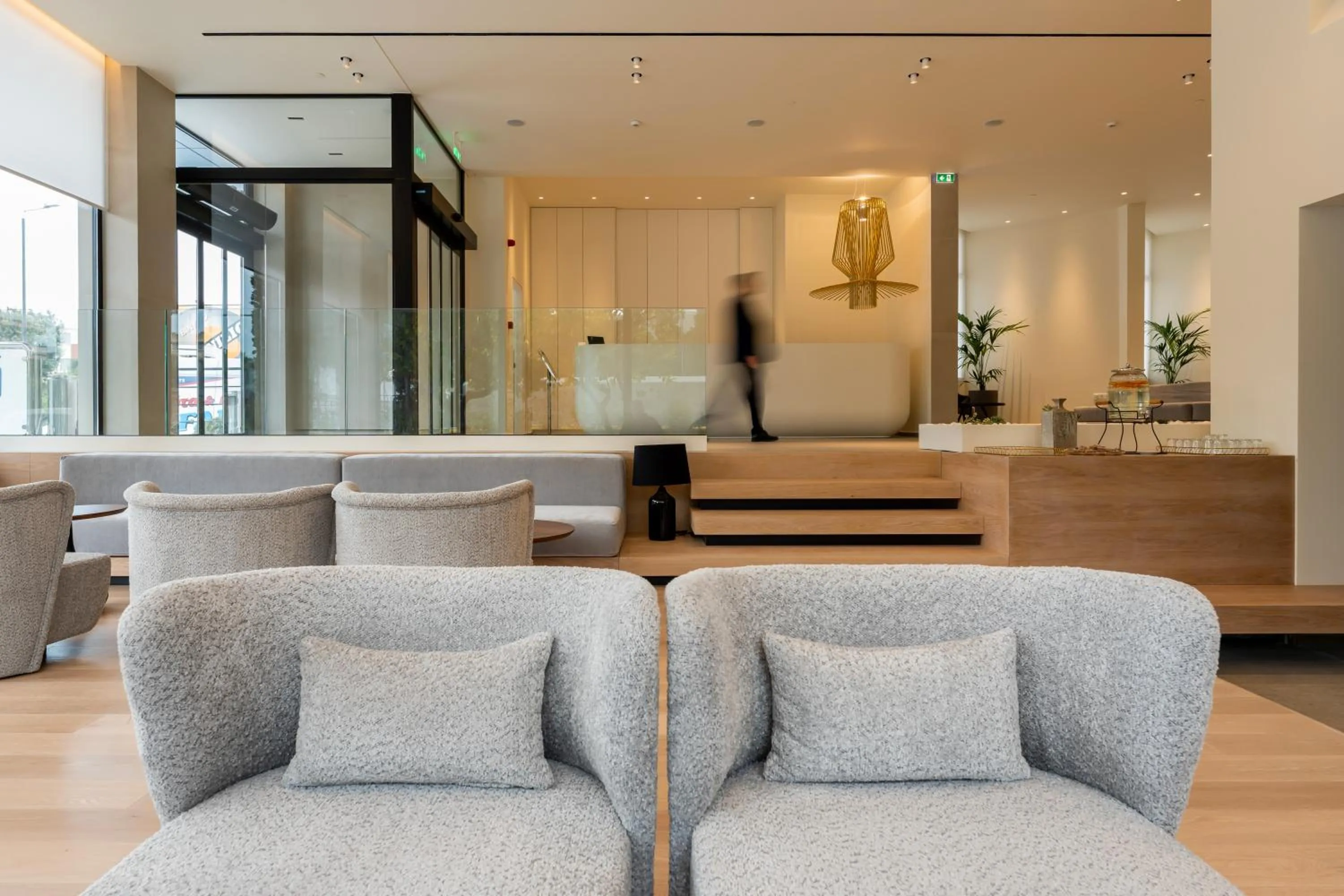 Seating area in Emmantina Hotel