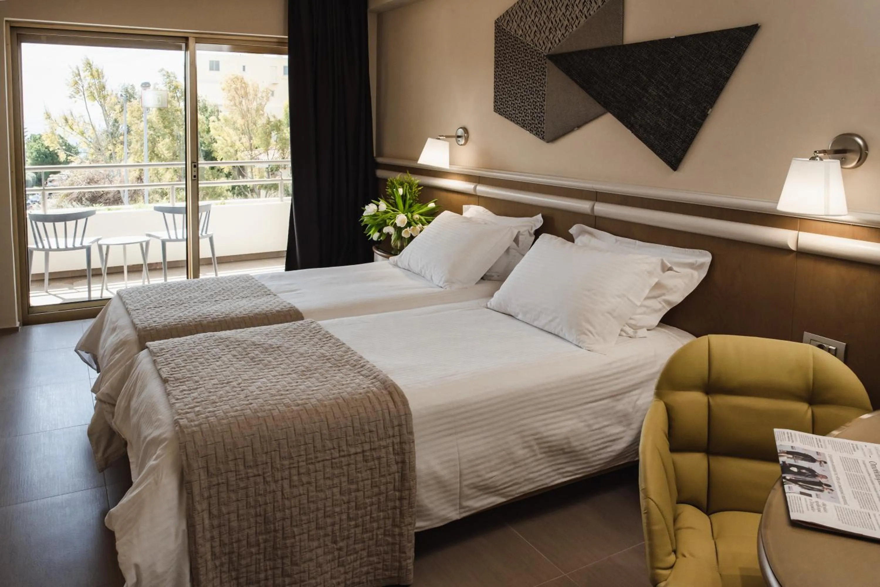 Photo of the whole room, Bed in Emmantina Hotel