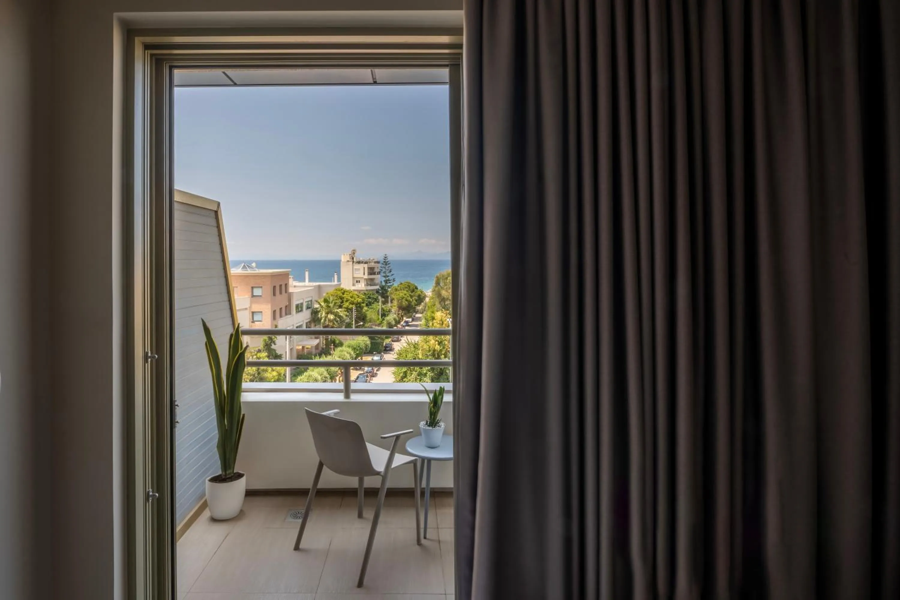 Balcony/Terrace in Emmantina Hotel