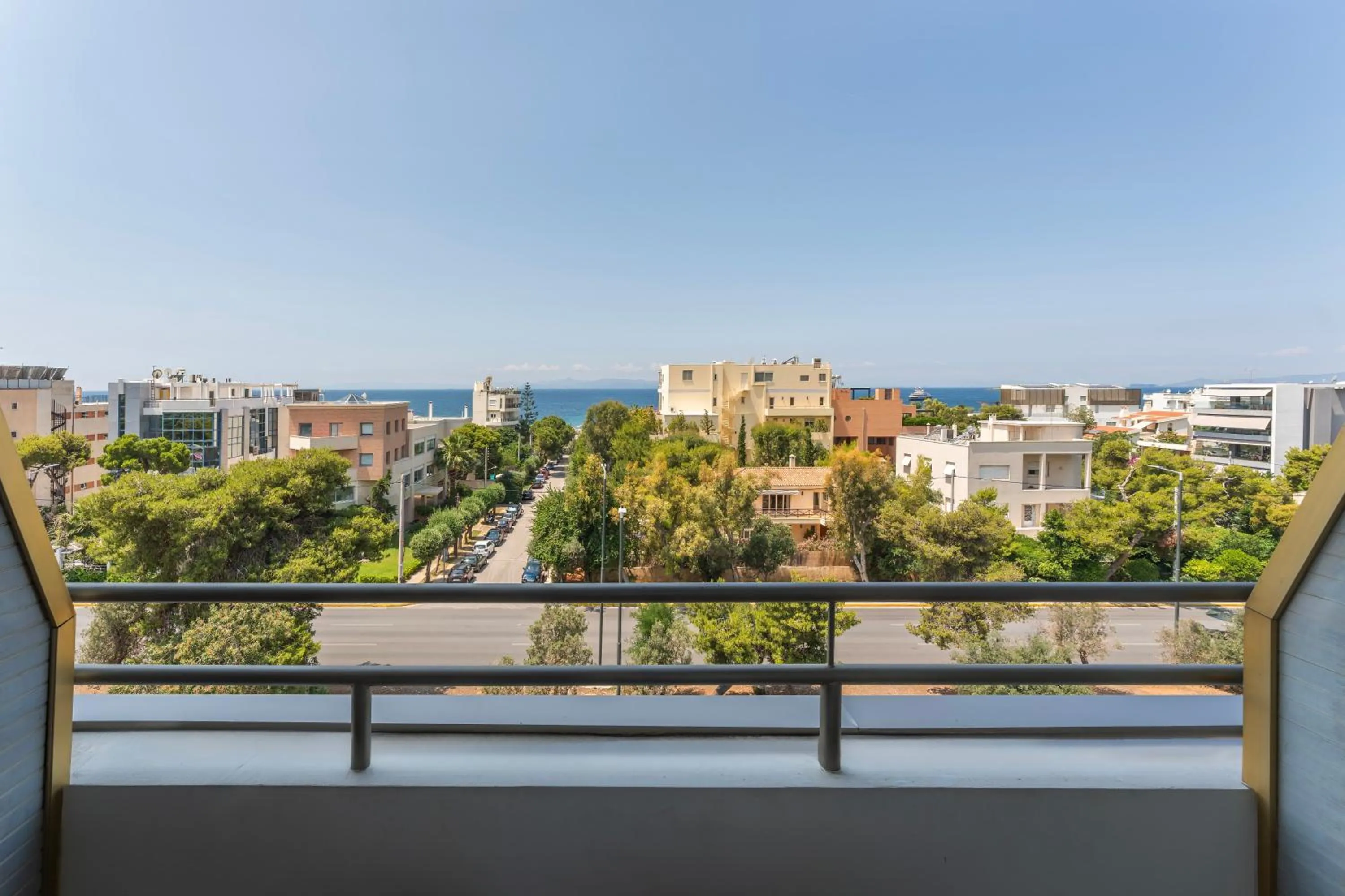 Balcony/Terrace in Emmantina Hotel