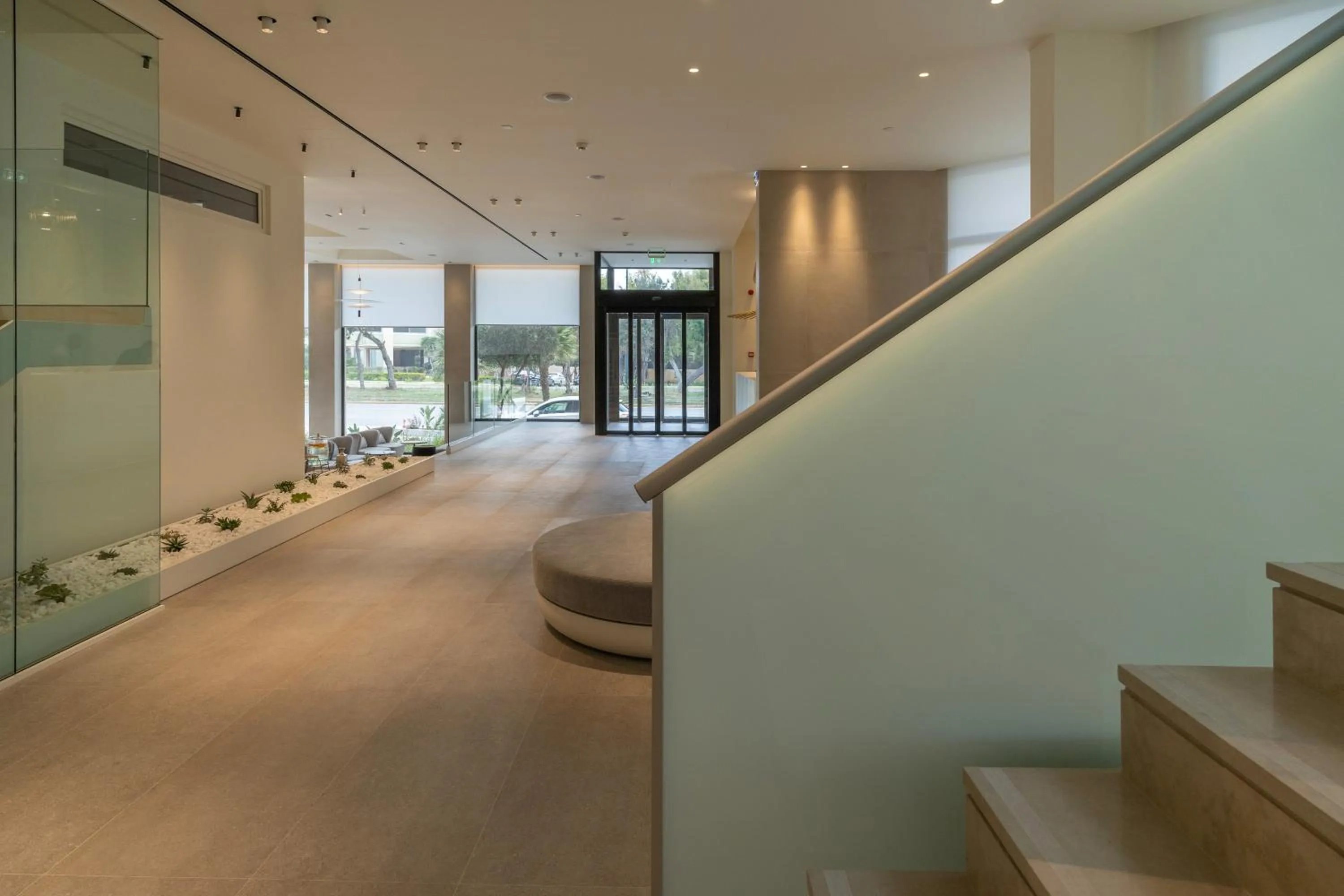 Lobby or reception in Emmantina Hotel