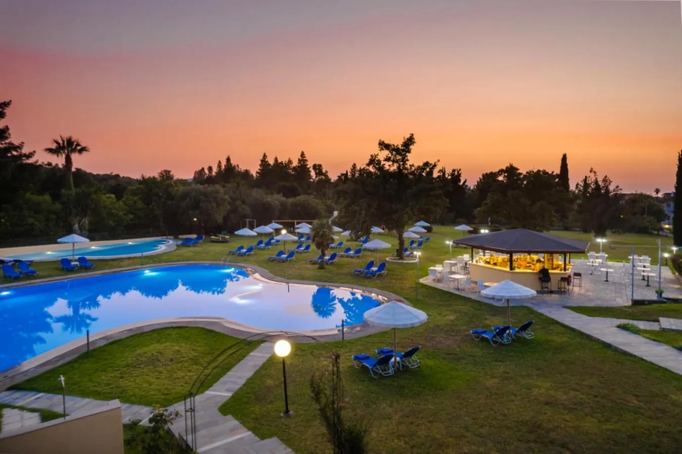 Natural landscape in Century Resort