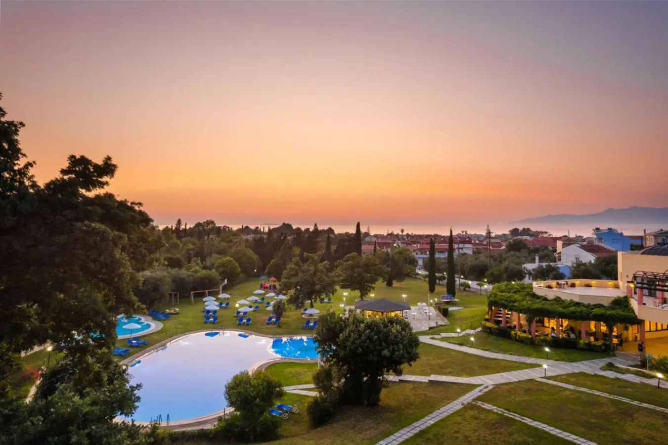 Natural landscape in Century Resort