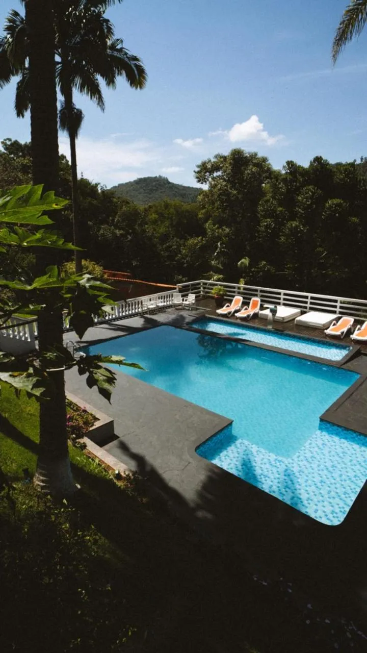 Pool view in Pousada Boutique Mercedes