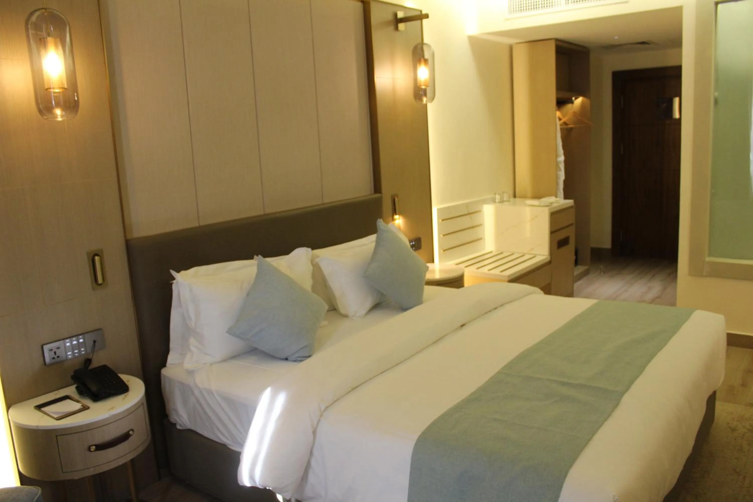 Bedroom, Bed in H Luxury Hotel