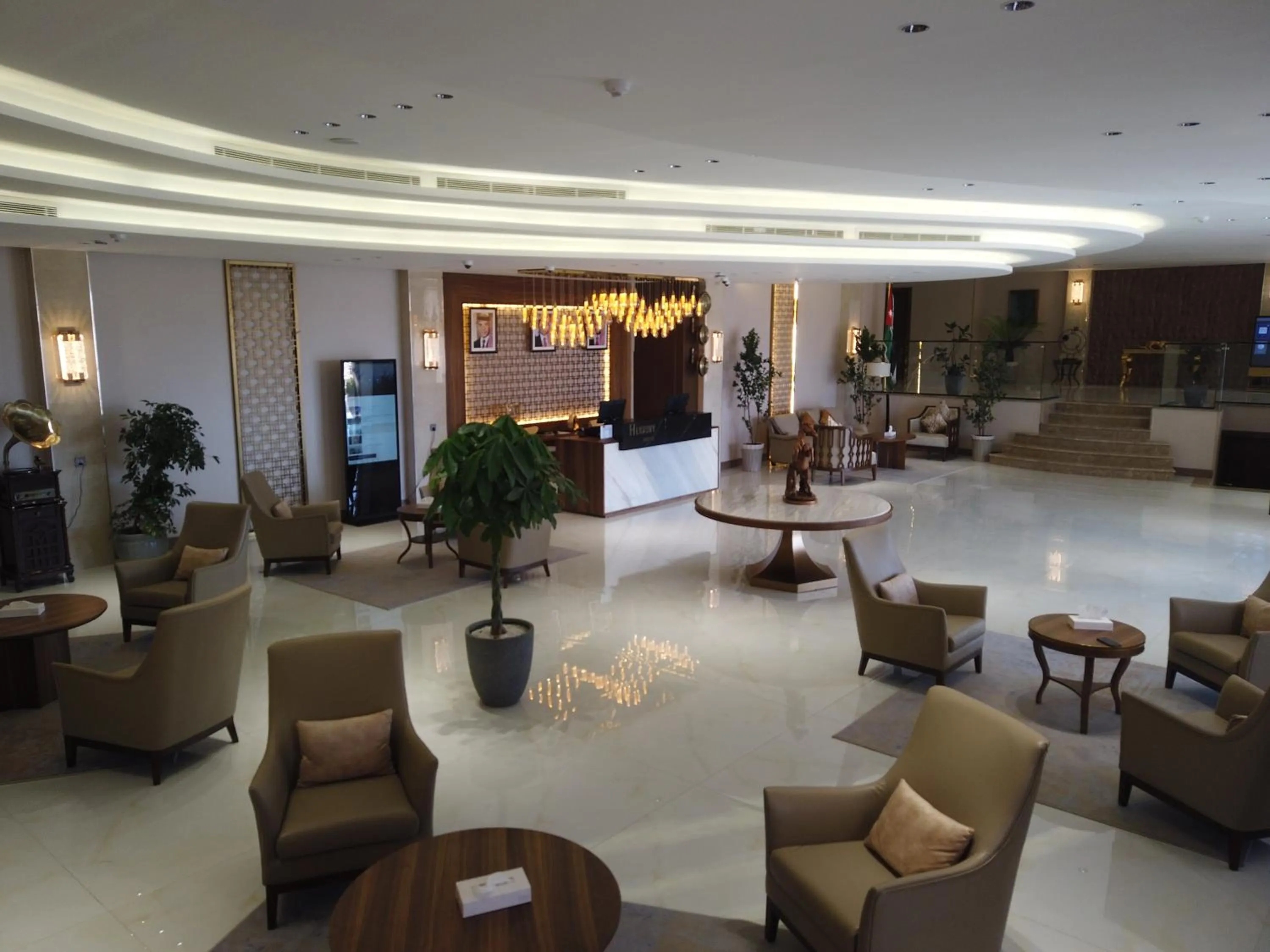 Lobby or reception in H Luxury Hotel