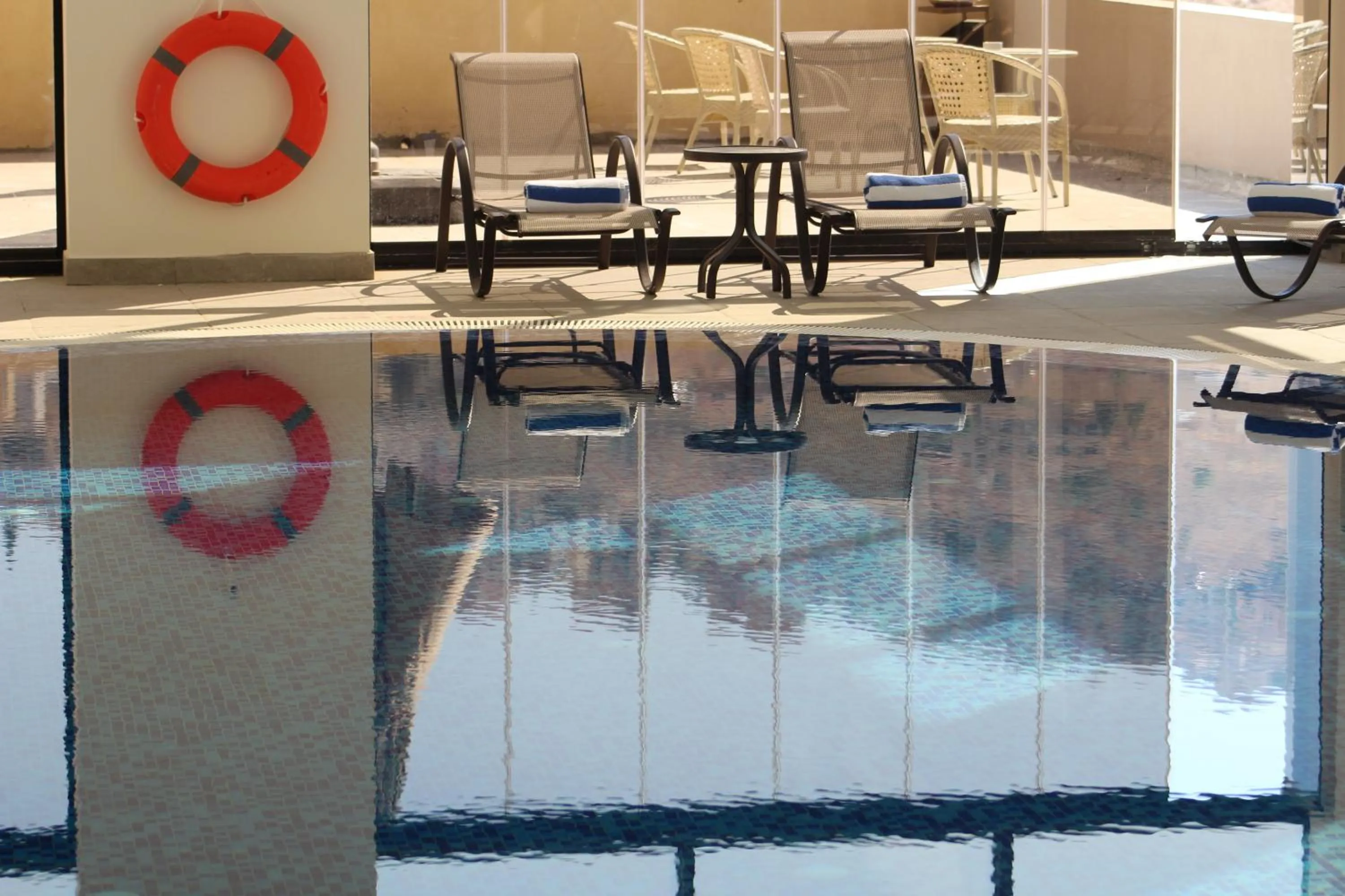 Seating area in H Luxury Hotel