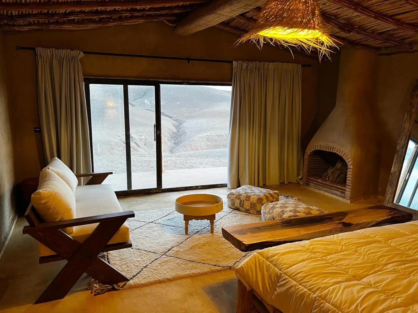 Bed in Alkamar Camp Agafay