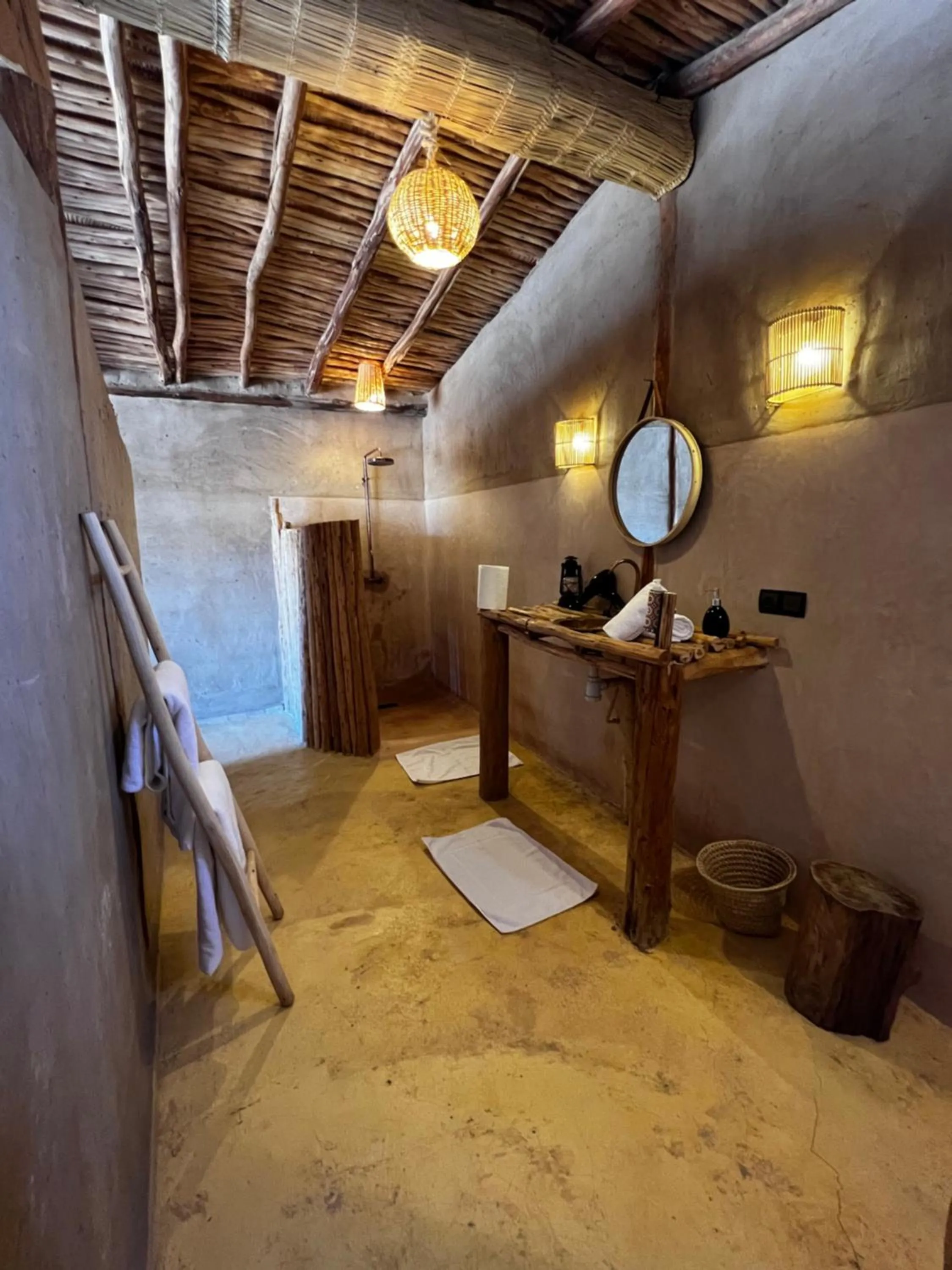 Bathroom in Alkamar Camp Agafay