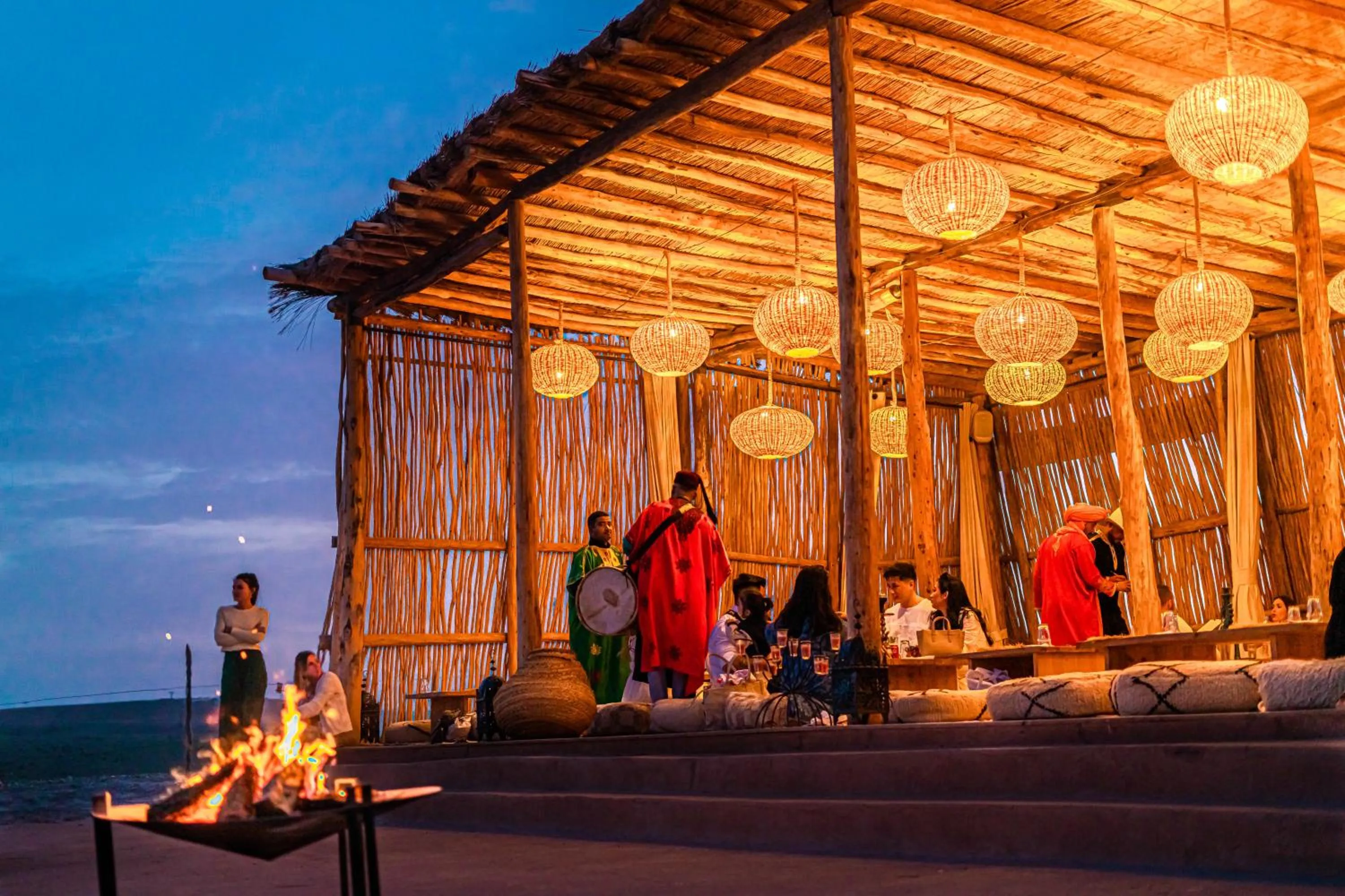 Restaurant/places to eat in Alkamar Camp Agafay