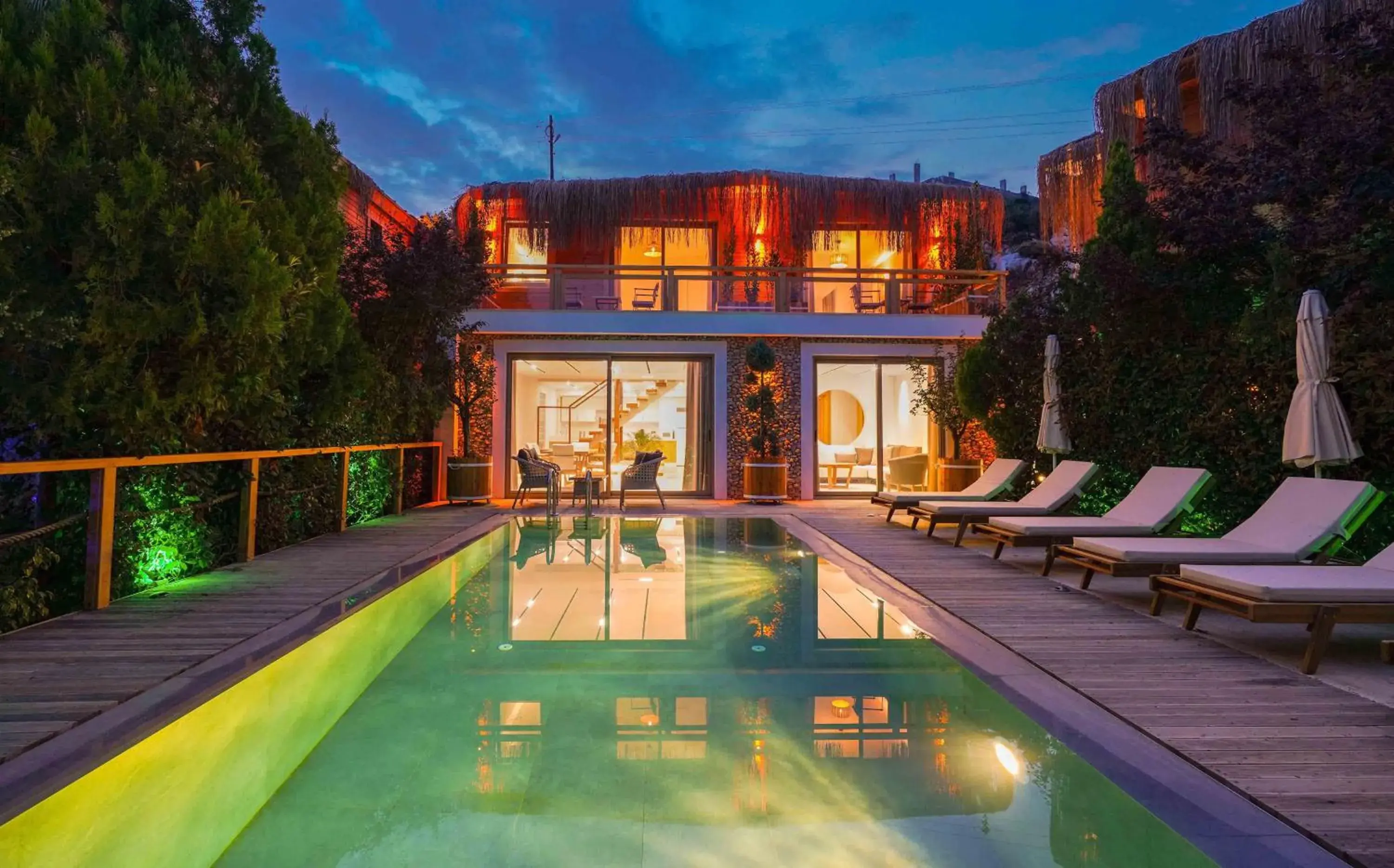Pool view in Likya Gardens Hotel Pool view in Likya Gardens Hotel