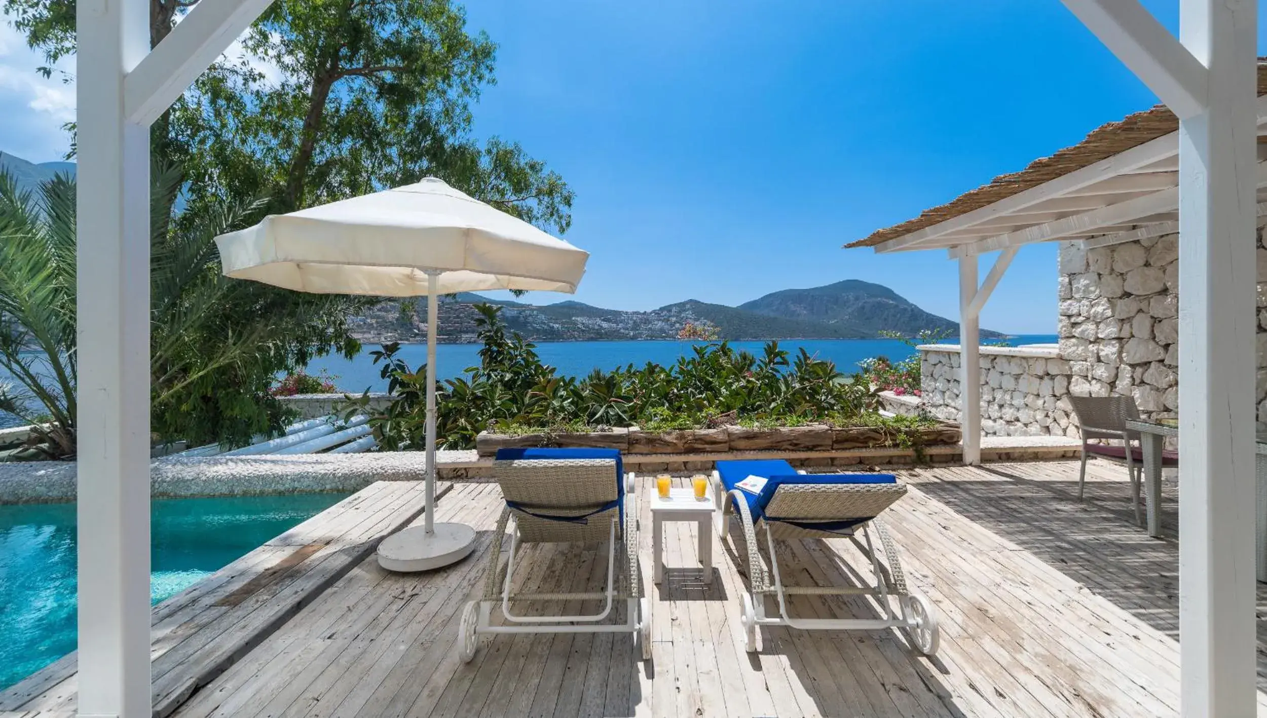 Sea view in Likya Gardens Hotel Sea view in Likya Gardens Hotel