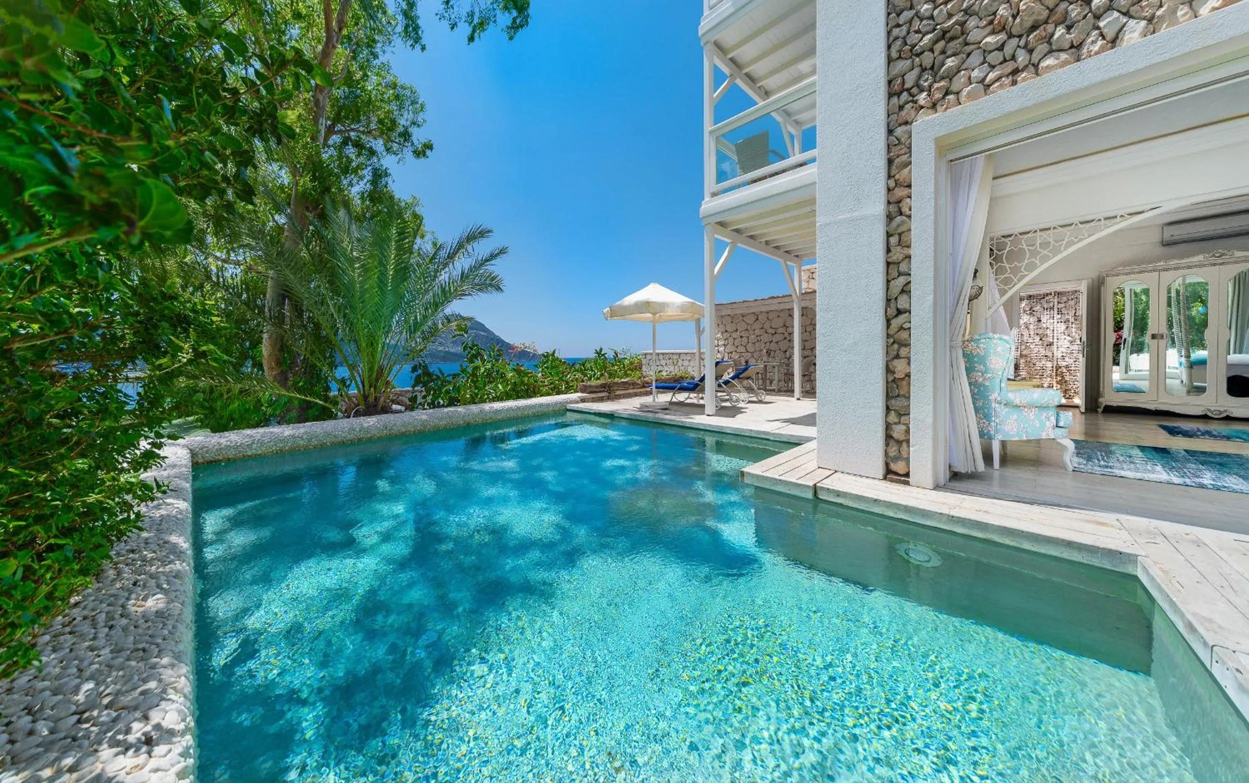 Pool view in Likya Gardens Hotel