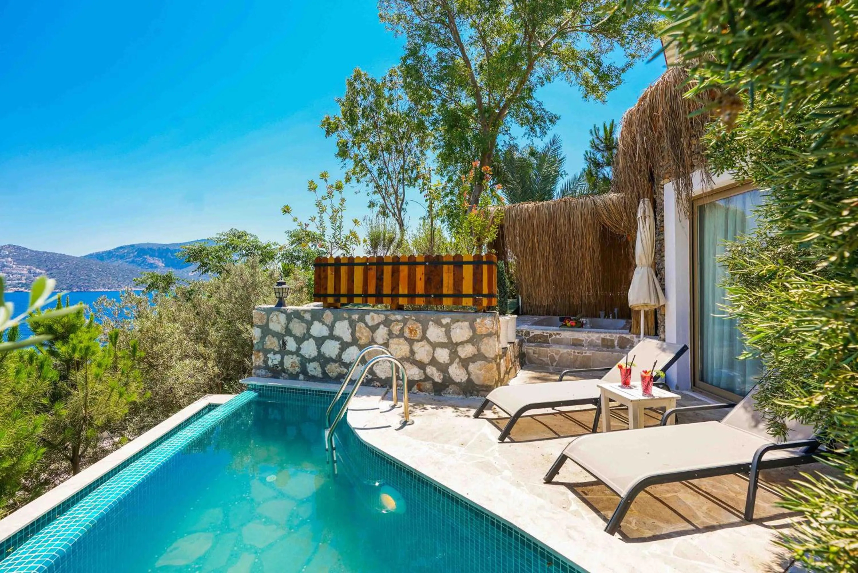 Pool view in Likya Gardens Hotel