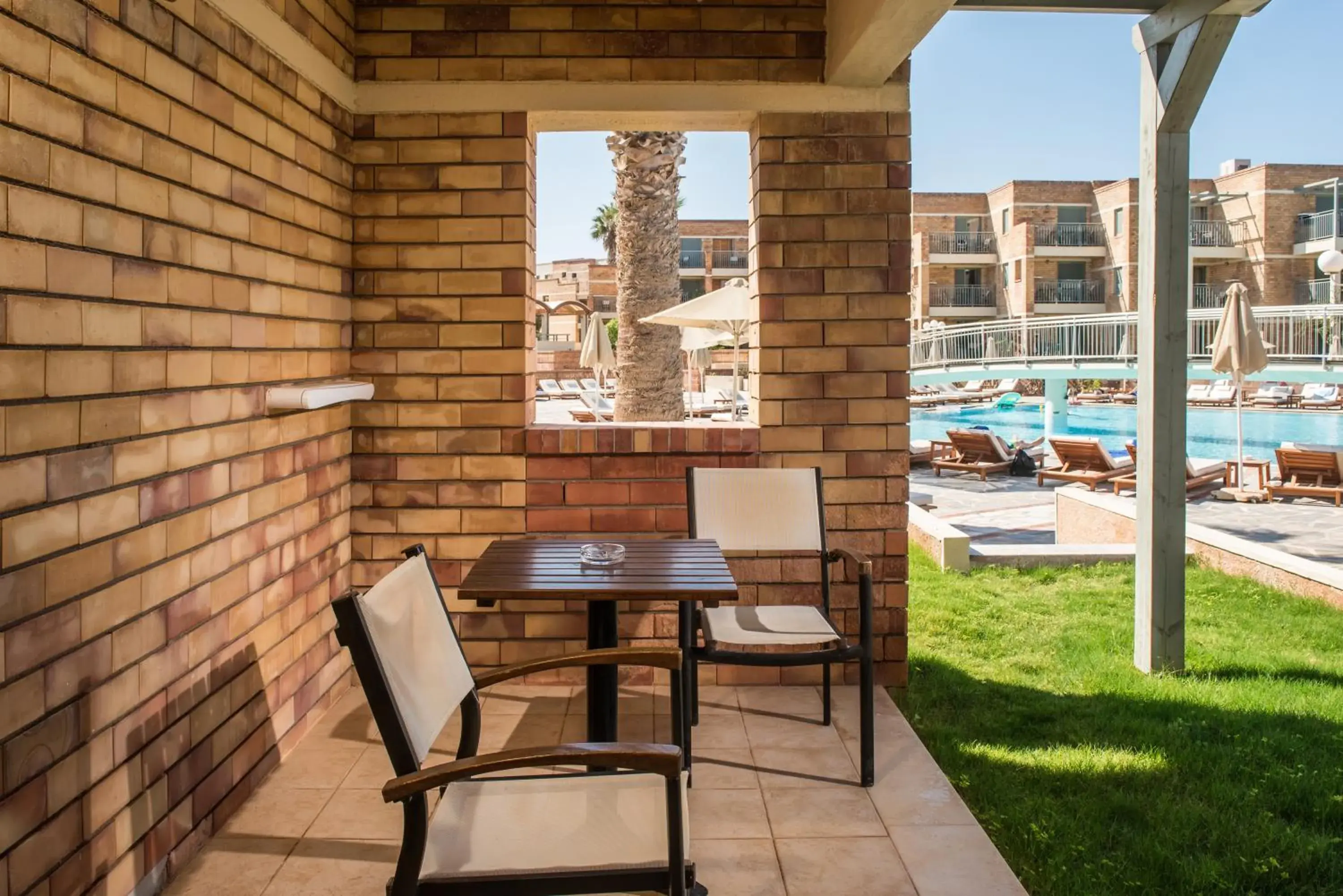 Pool view in Bella Beach Hotel Pool view in Bella Beach Hotel