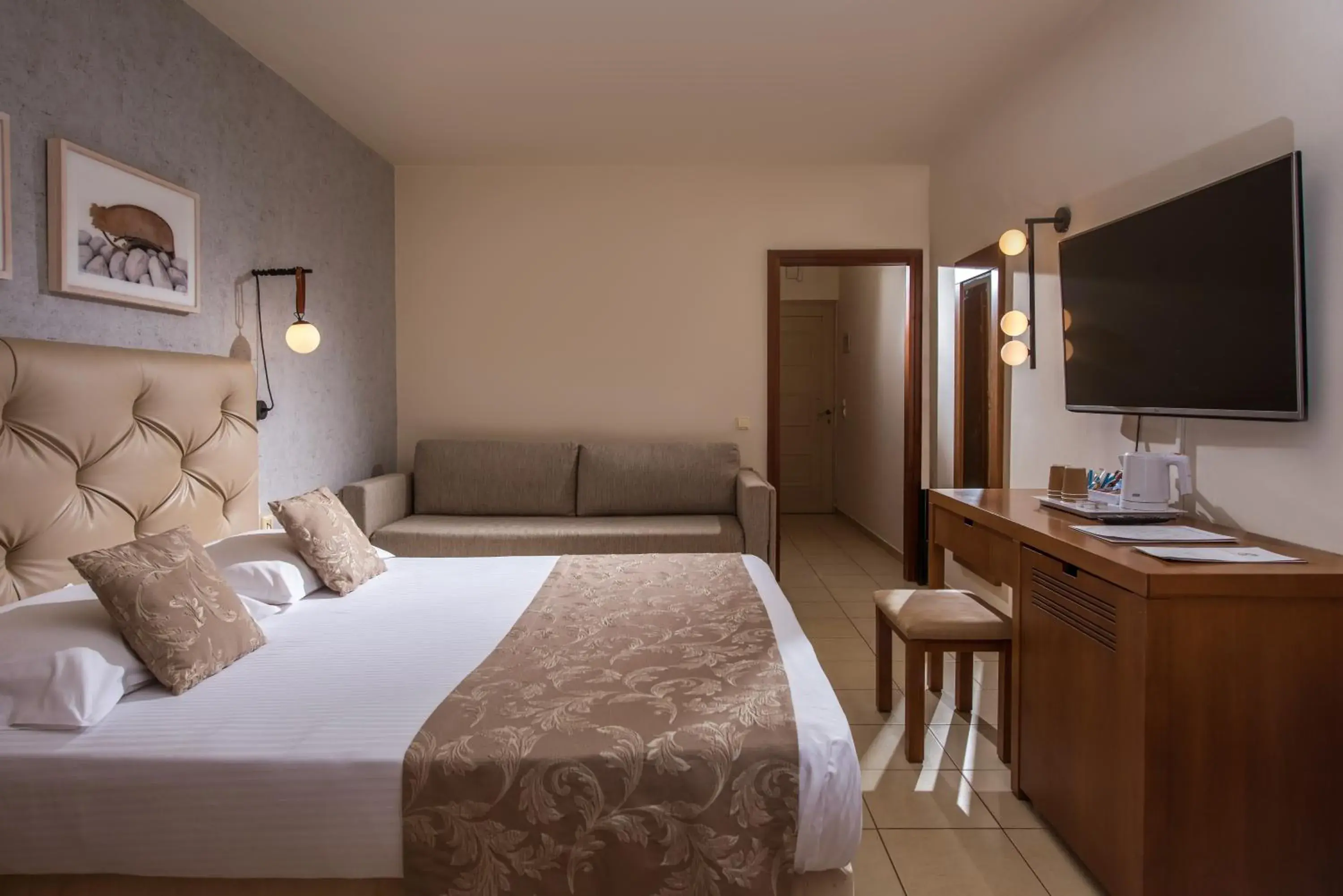 Bedroom, Bed in Bella Beach Hotel Bedroom, Bed in Bella Beach Hotel