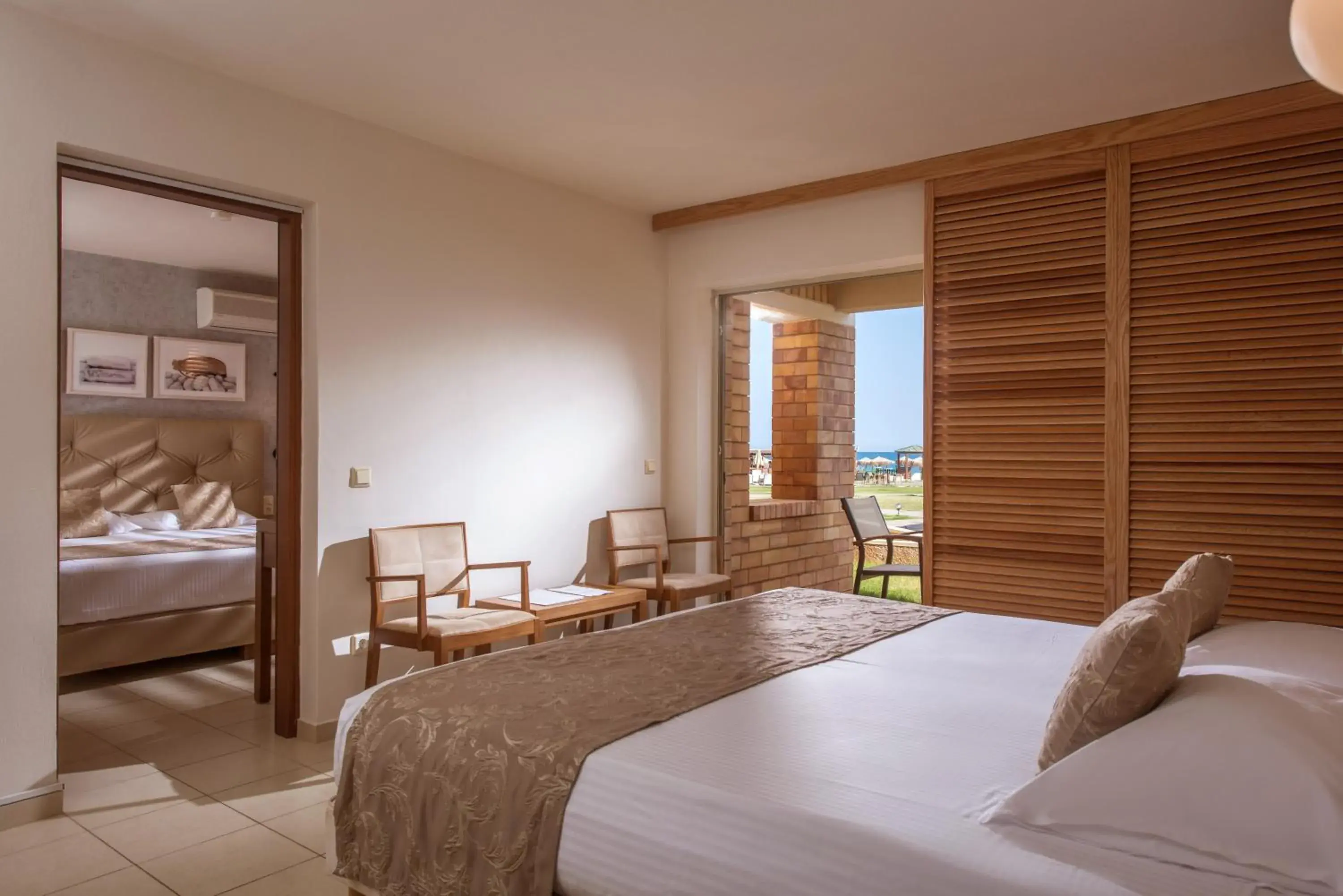 Family Room with Garden View in Bella Beach Hotel Family Room with Garden View in Bella Beach Hotel