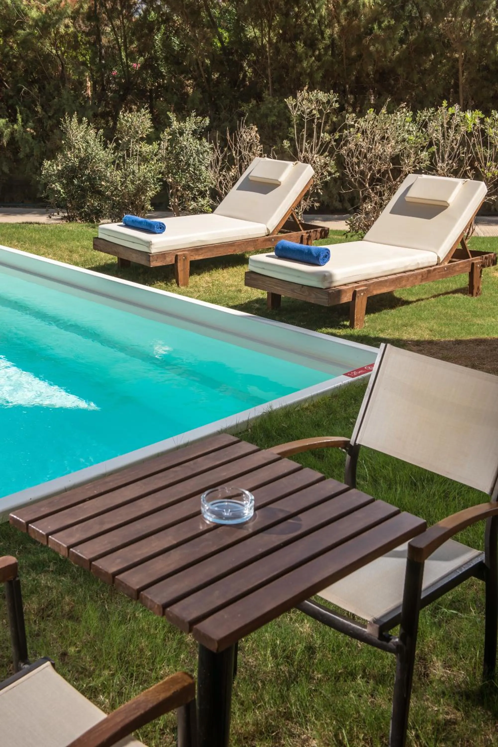 Garden view in Bella Beach Hotel